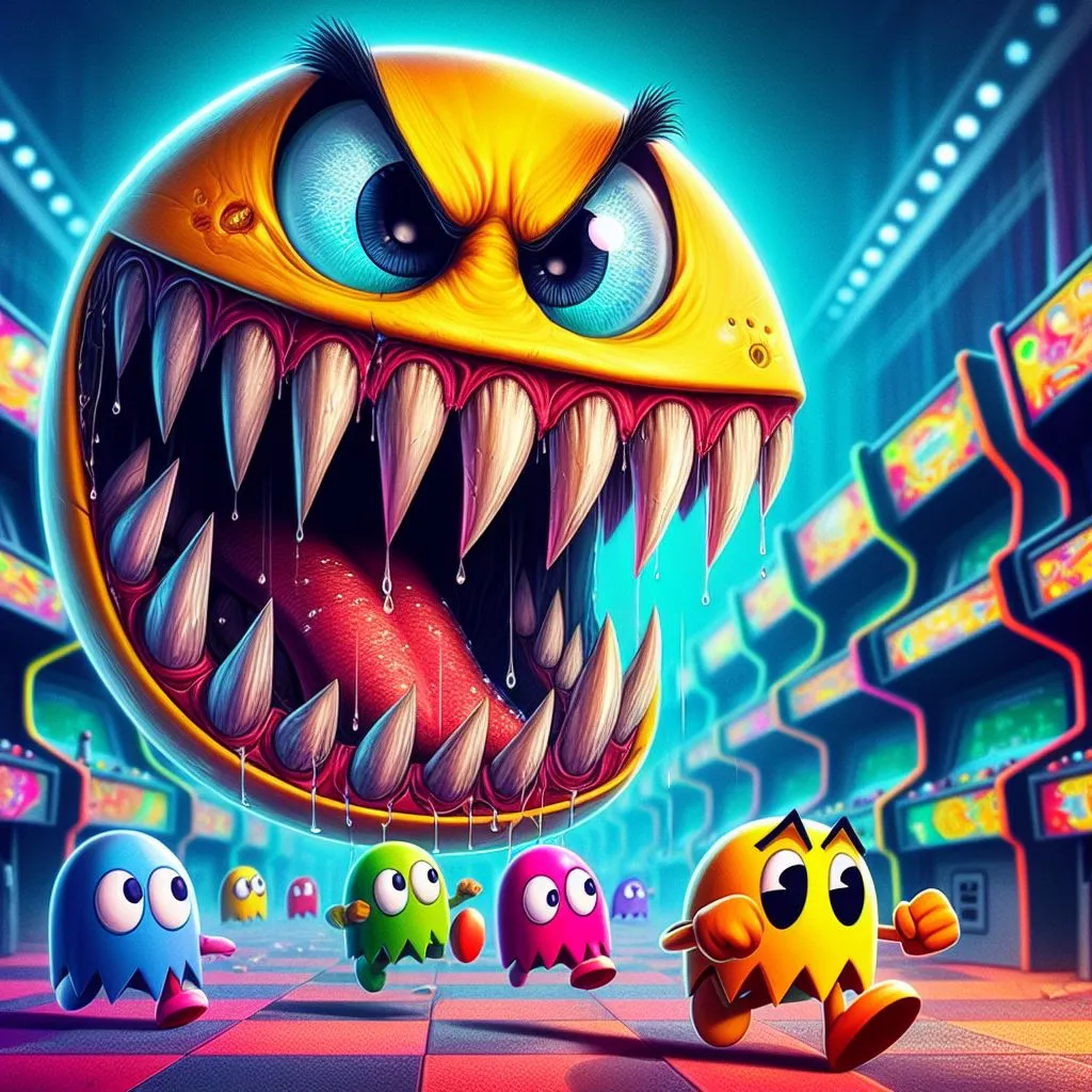 PacMan Rampage: Escape of The Little Ghosts