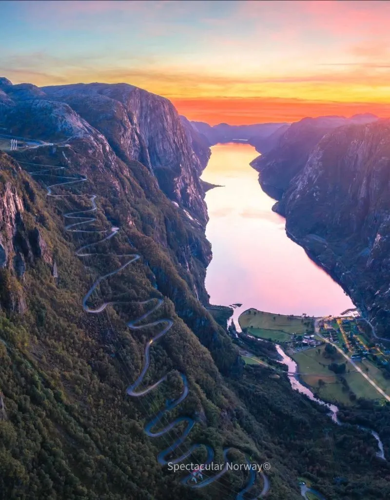 Wonderful detail from Lysebotn
