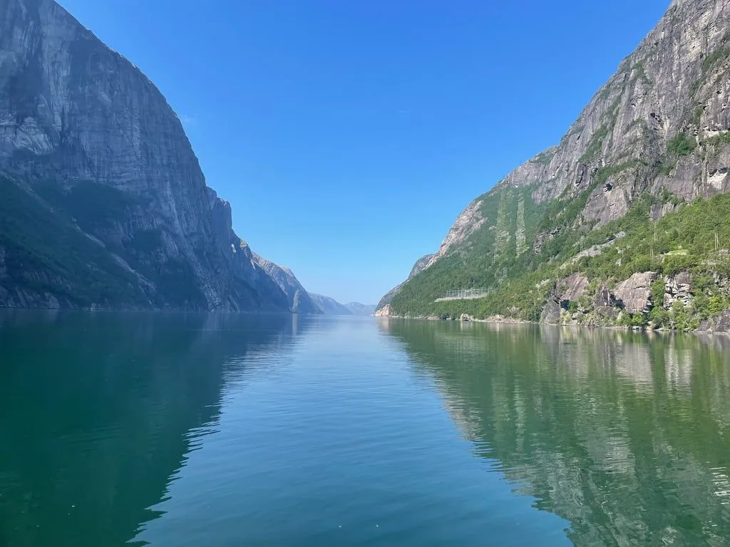 Lysebotn of the ascent