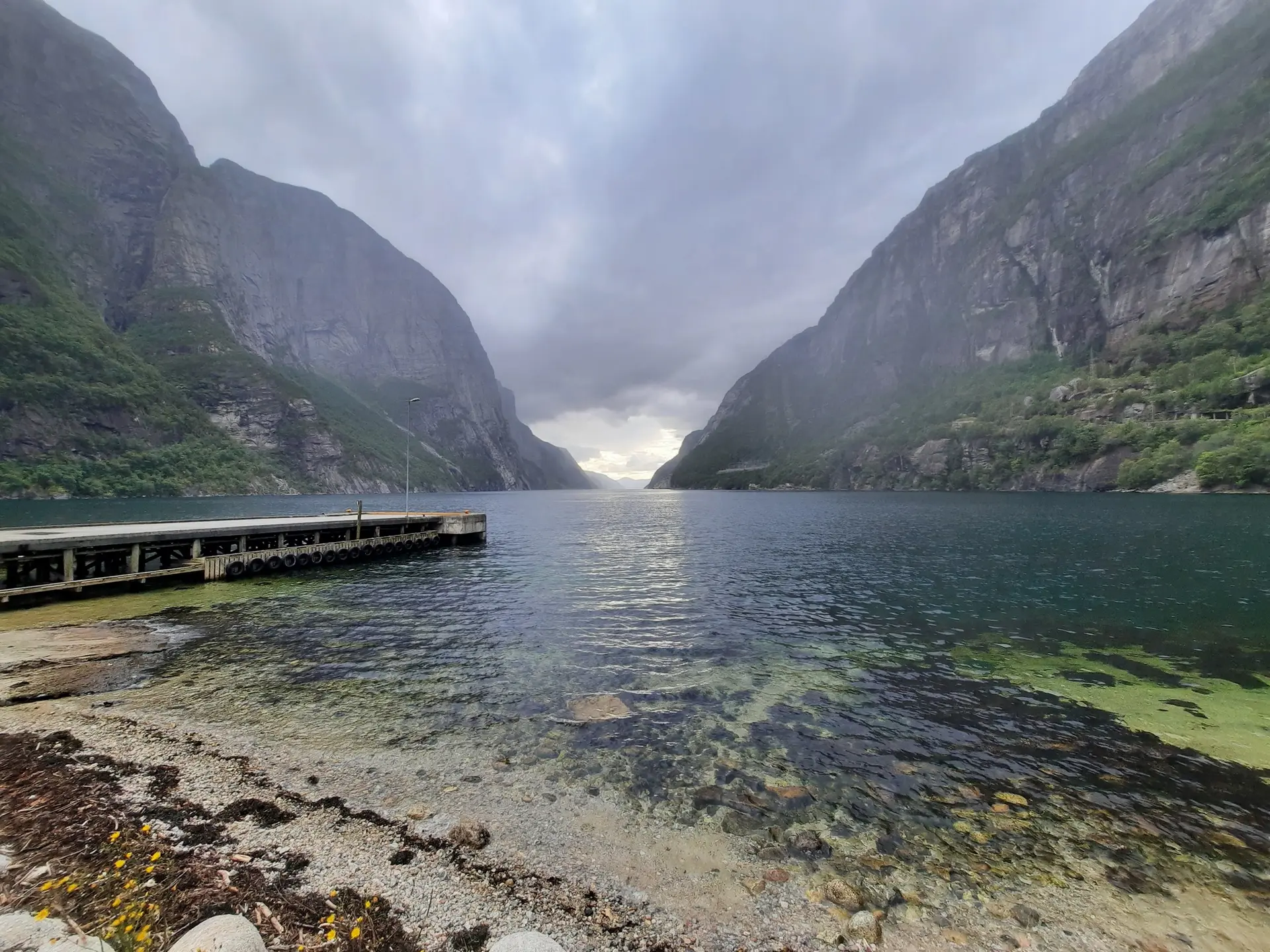 Murals in Lysebotn