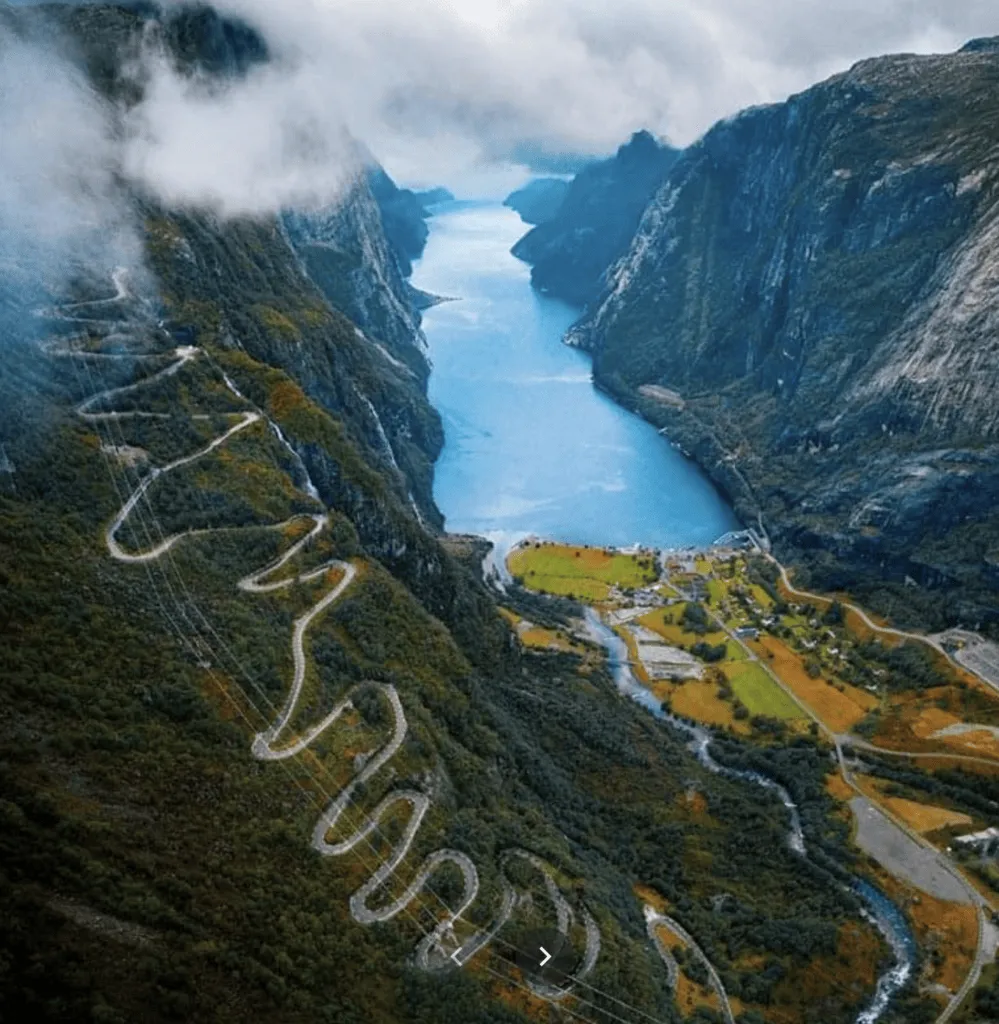 Lysevegen. Bucket list Norway