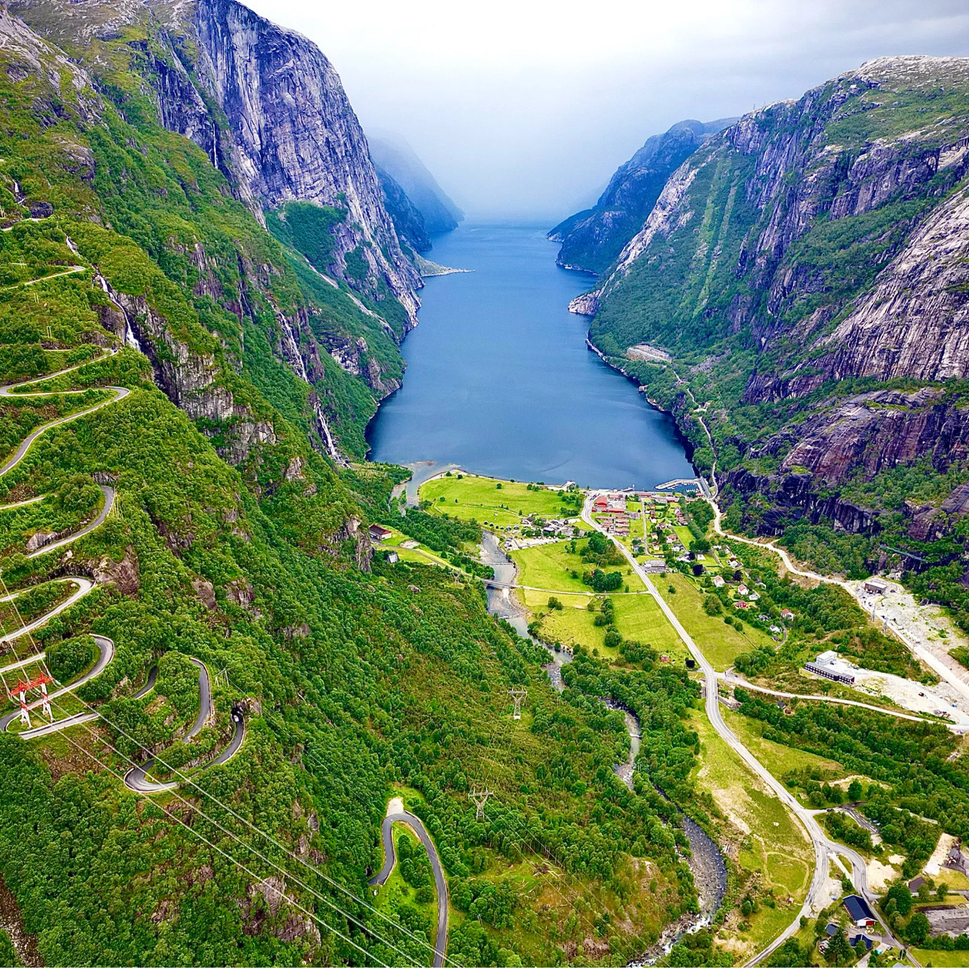 Beautiful Lysebotn. Trip.com Lysebotn