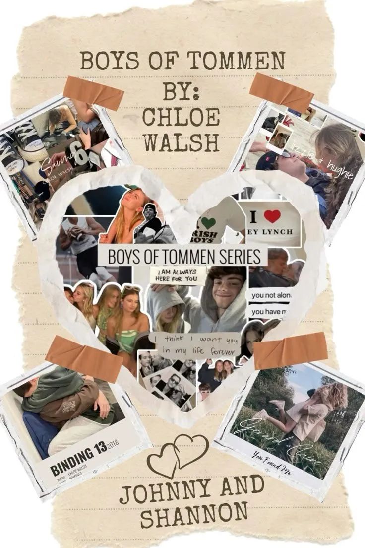 Boys of Tommen by Chloe Walsh fanart Shannon and Johnny, Clair, and Gerard, Joey and Aoife, Lizzie