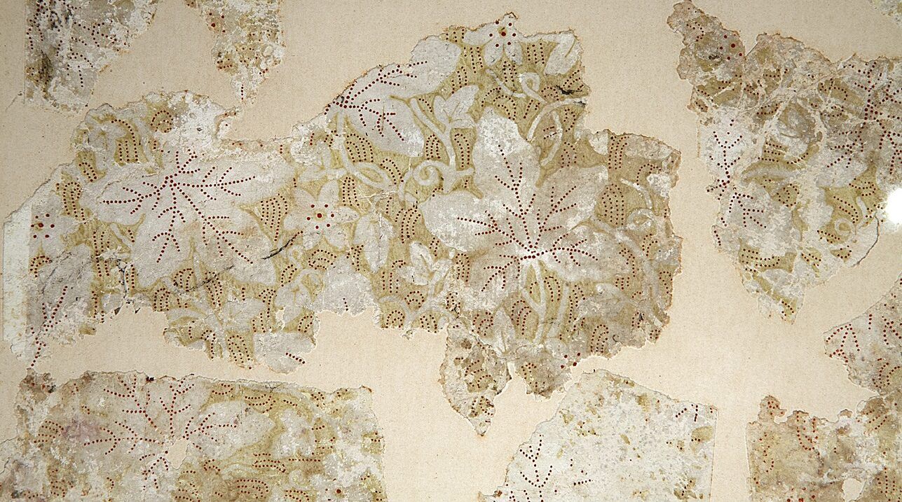 Wallpaper fragments: Chawton Vine. Jane Austen's House