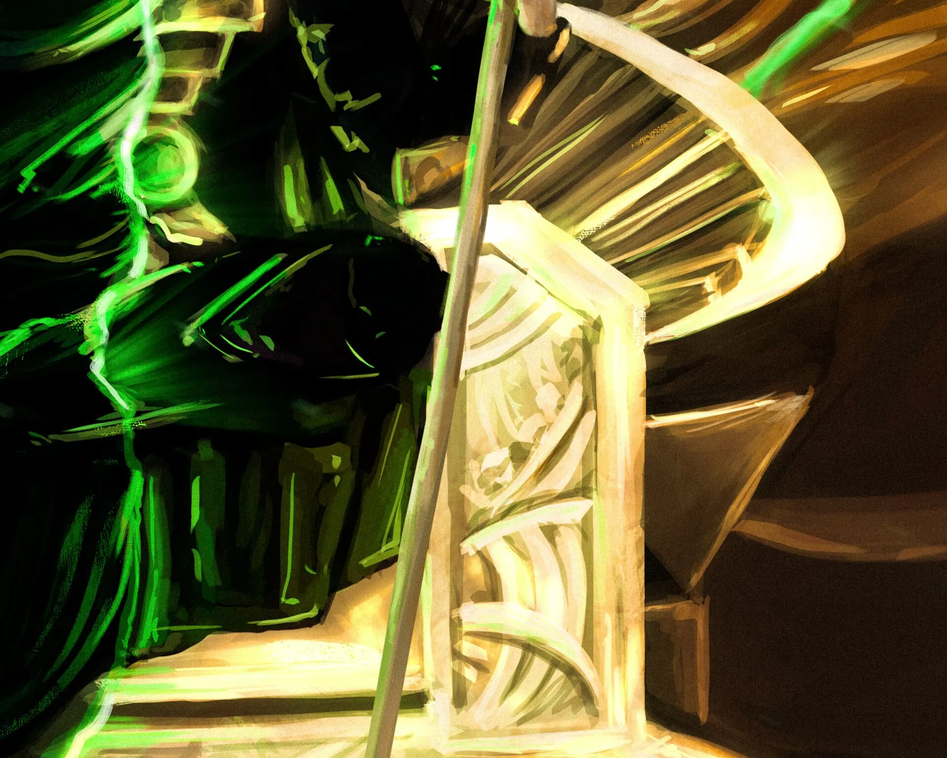 Loki on Throne