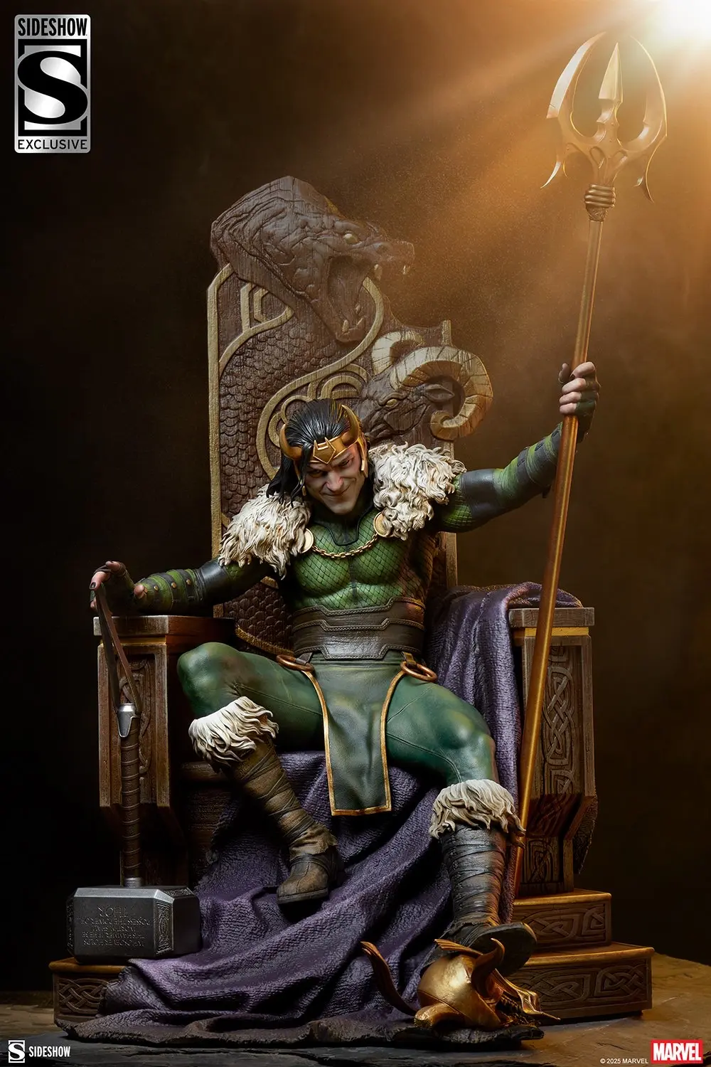 Loki Reigns Supreme with Sideshow's Newest Marvel Comics Statue