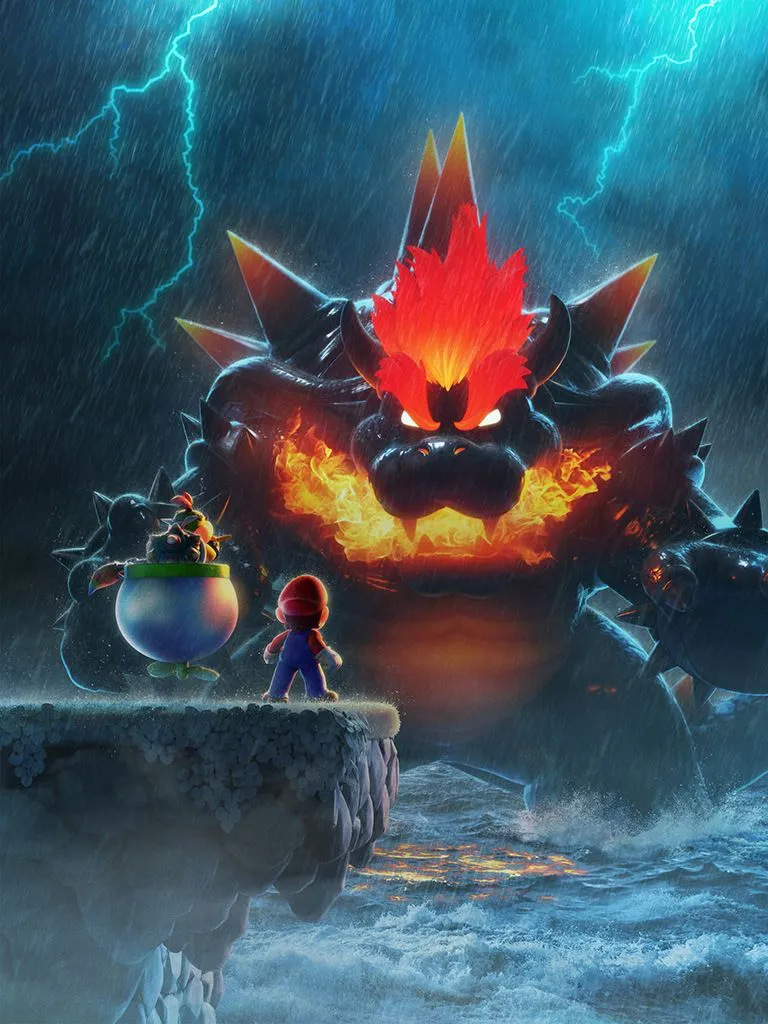 Bowser's Fury Wallpaper with Monocle