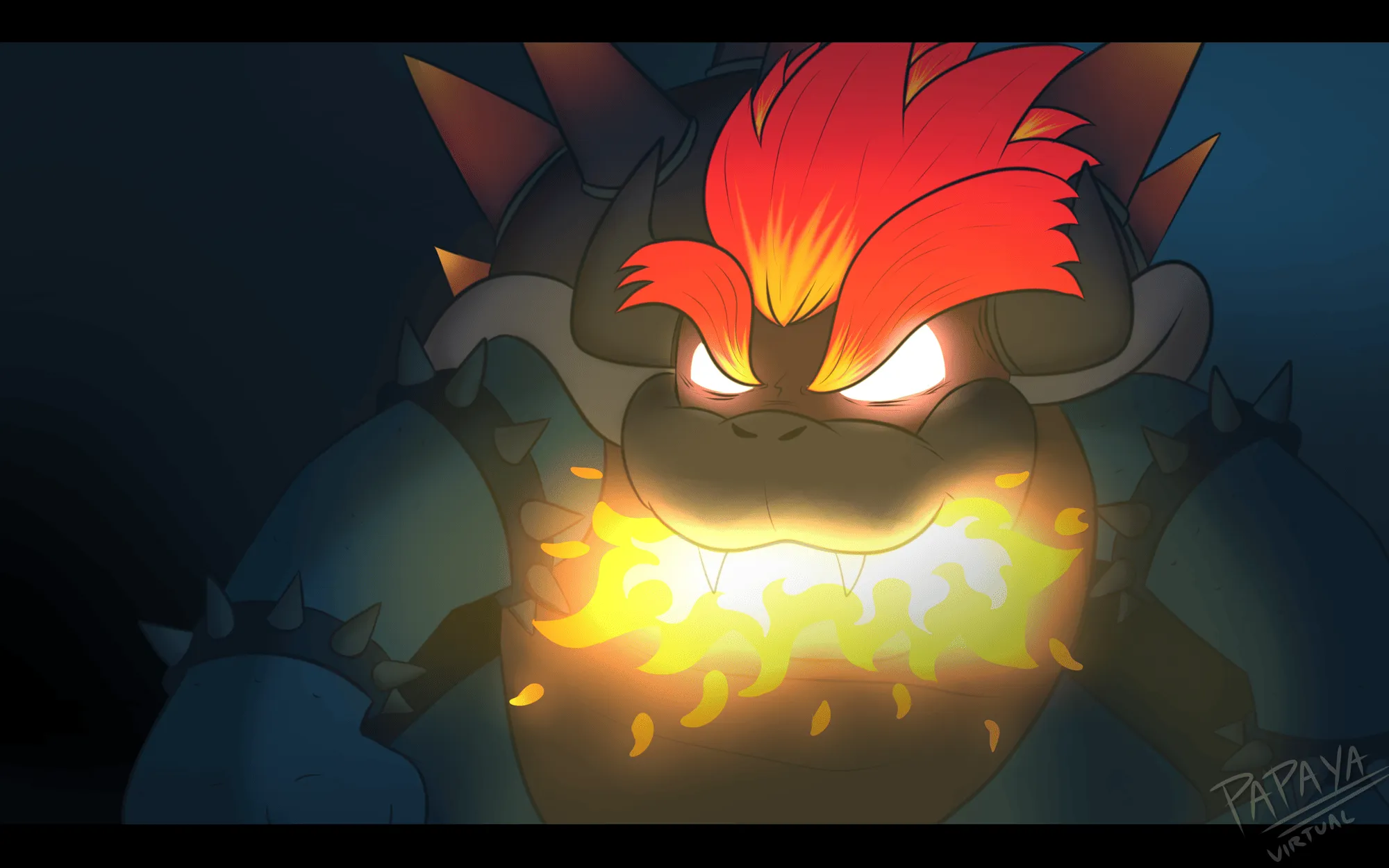 Bowser's Fury by papayavirtual on Newgrounds