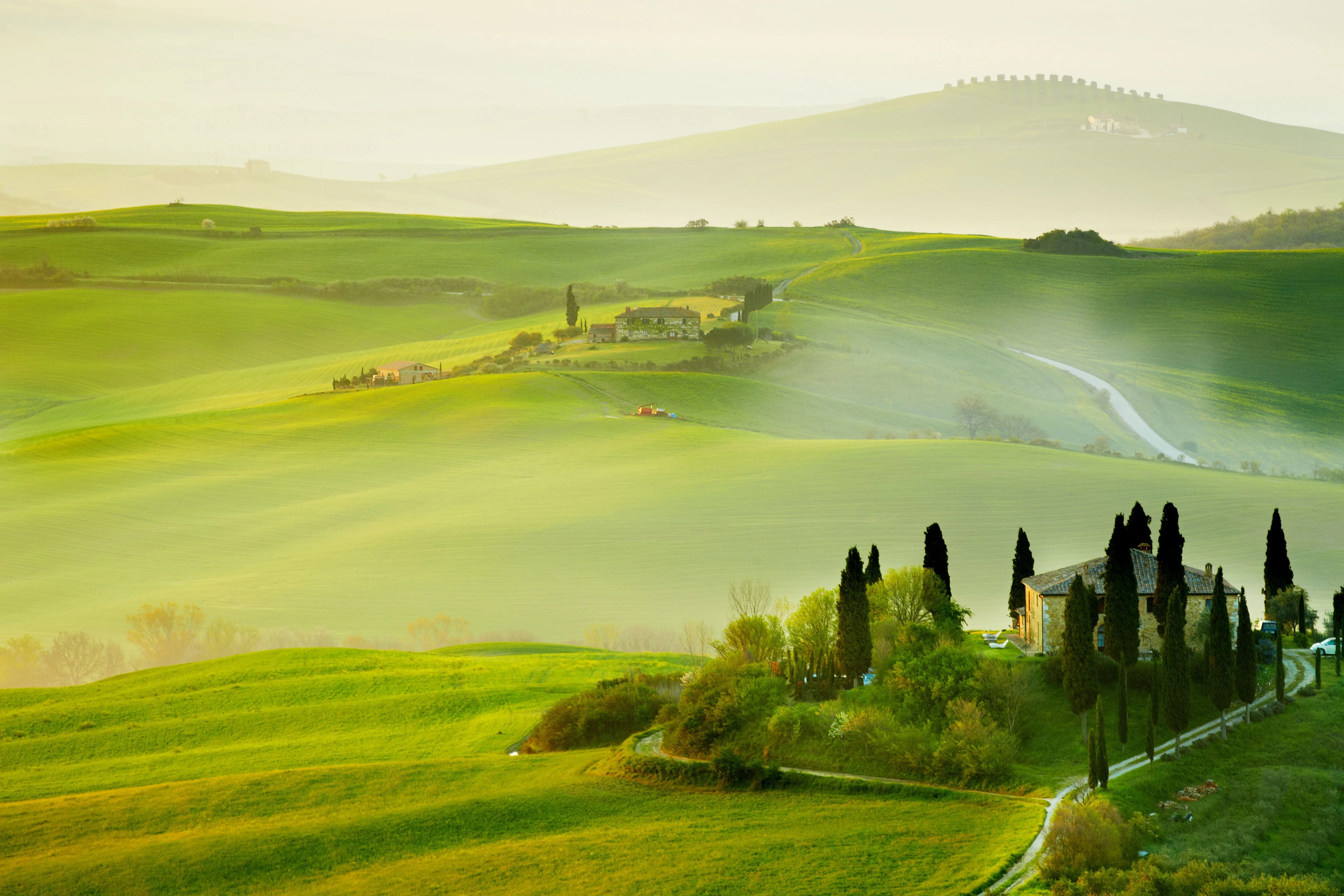 Wallpaper summer, the sky, trees, landscape, nature, Italy, summer, sky for mobile and desktop, section пейзажи, resolution 5616x3744