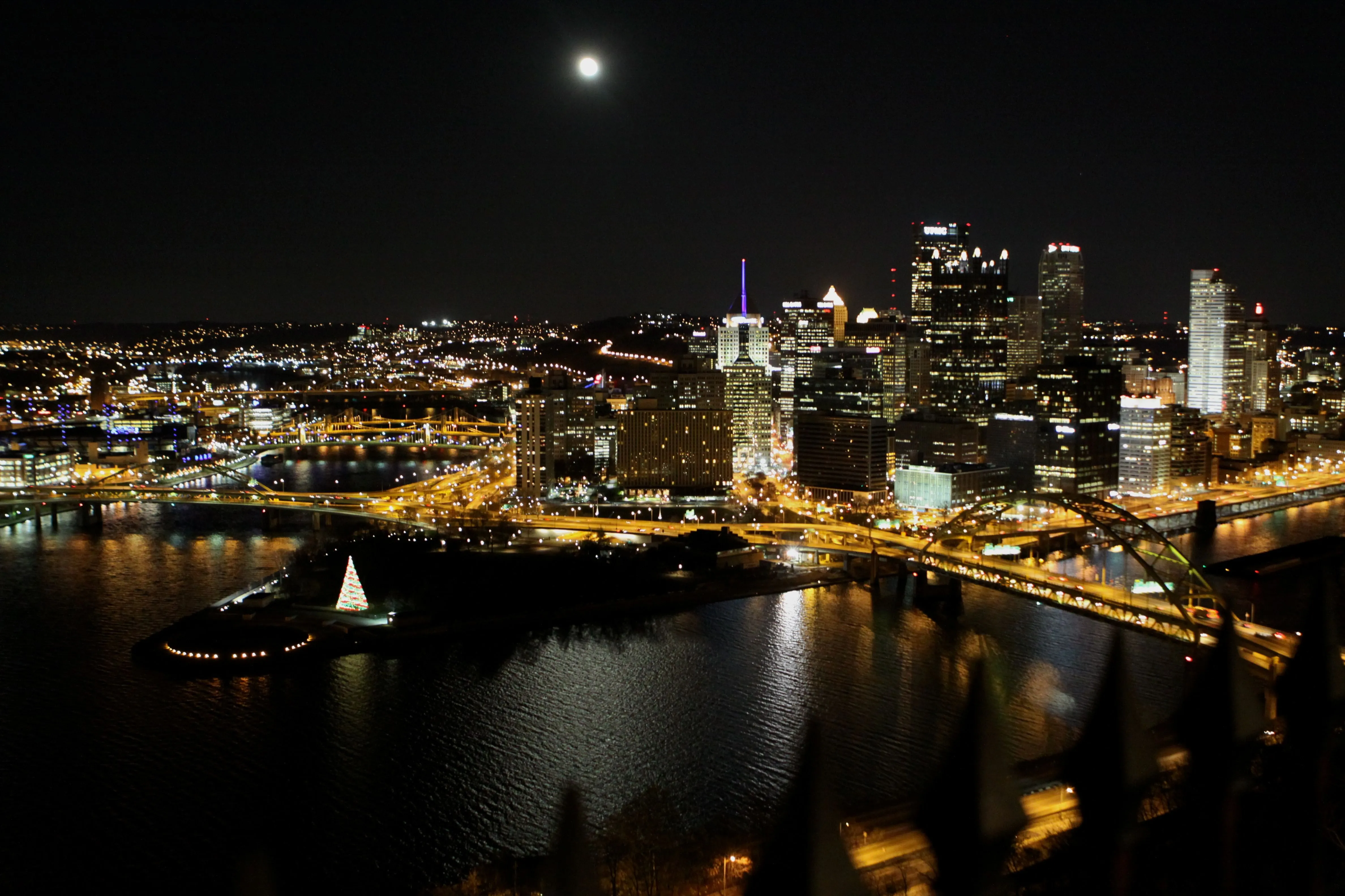 Full Moon Over Pittsburgh