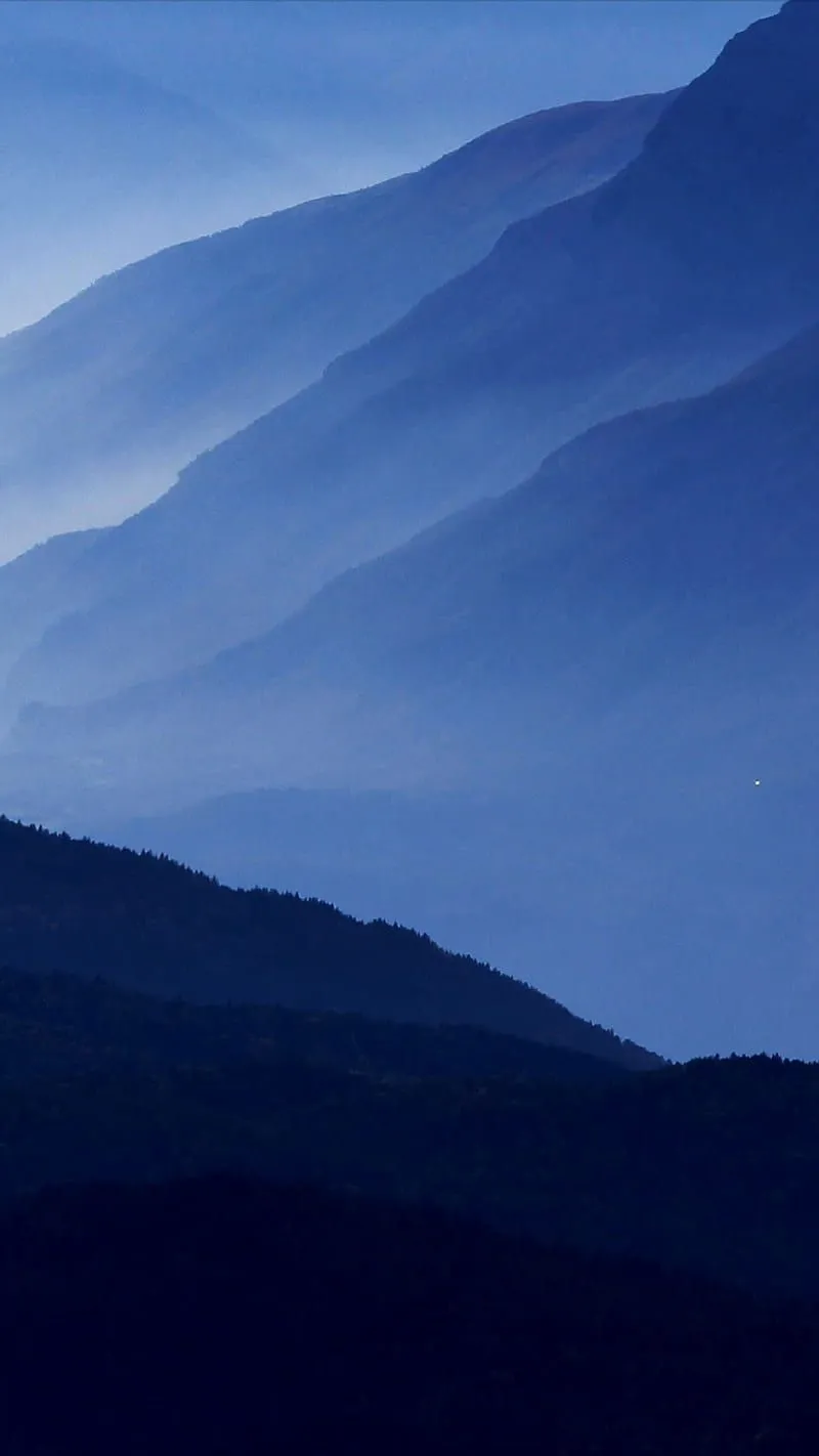 Mountain, android, blue, cold, dag, galaxy, mountains, note, pretty, sunrise, HD phone wallpaper