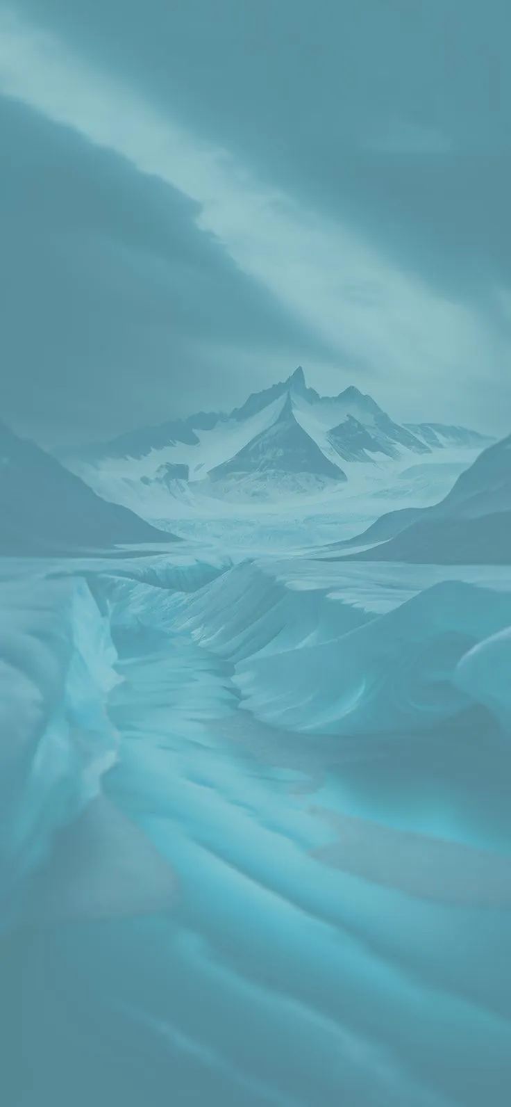 Glacier Aesthetic Wallpaper