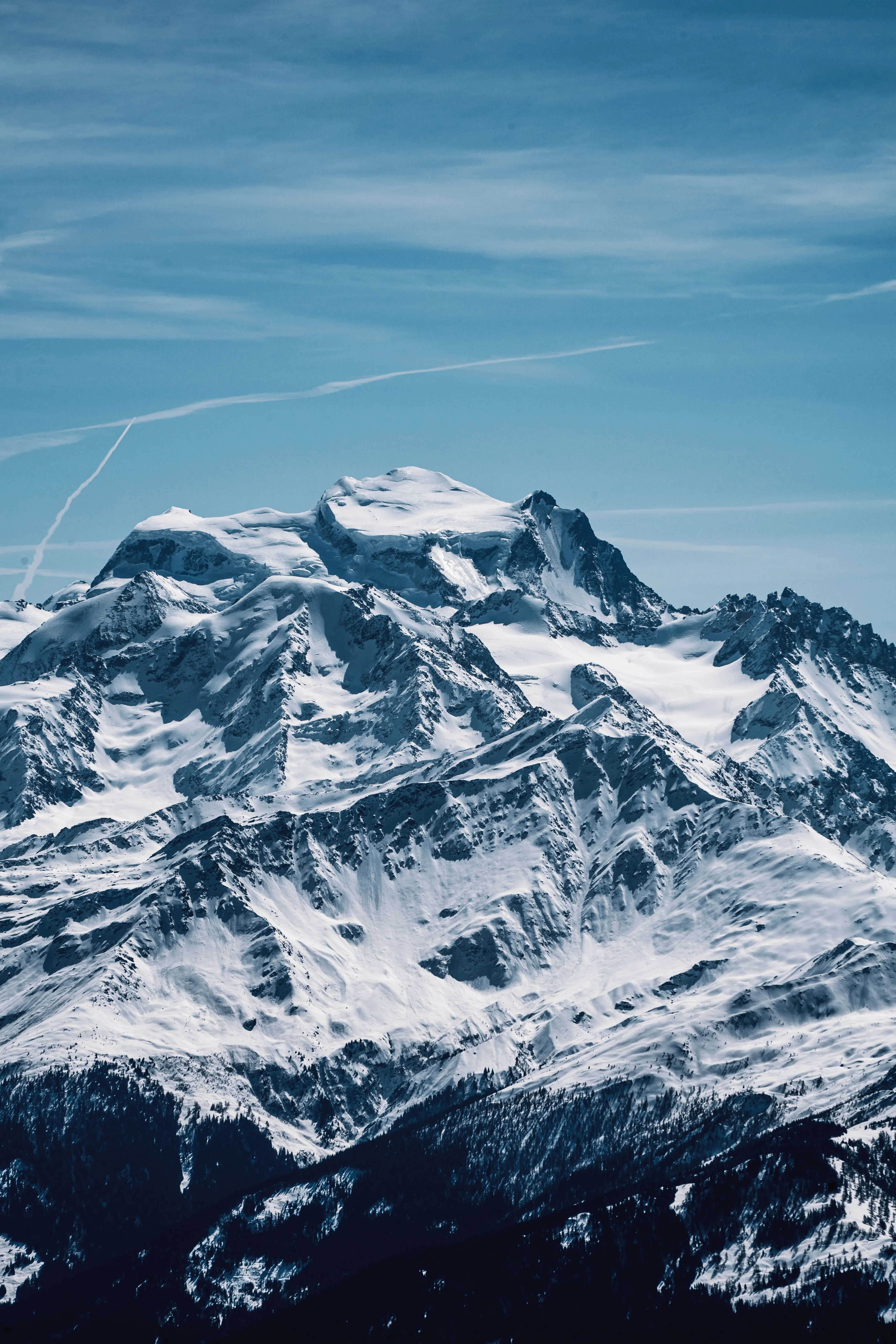 Landscape Photography of Snowy Mountain · Free