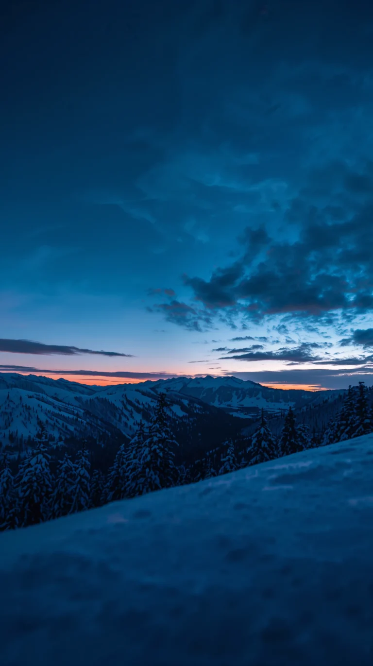 Winter Sky Wallpaper