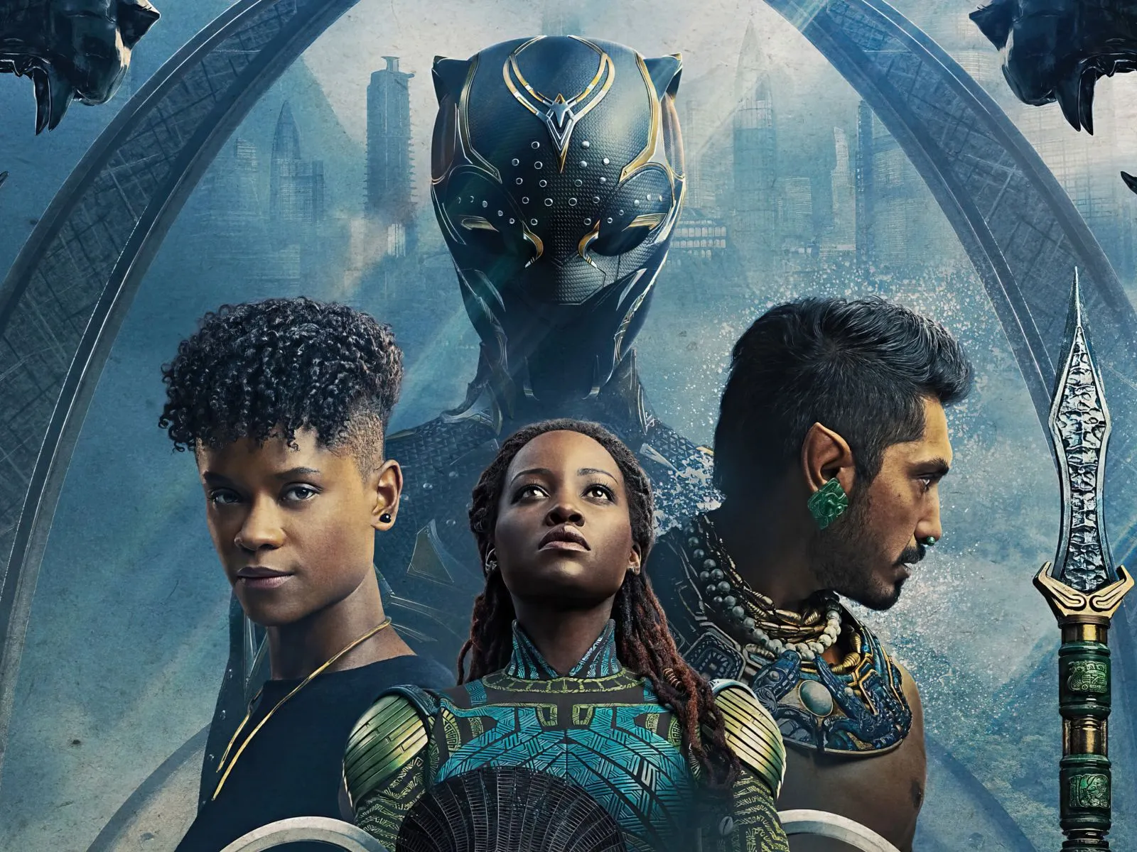 Black Panther: Wakanda Forever movie poster Desktop wallpaper 1600x1200