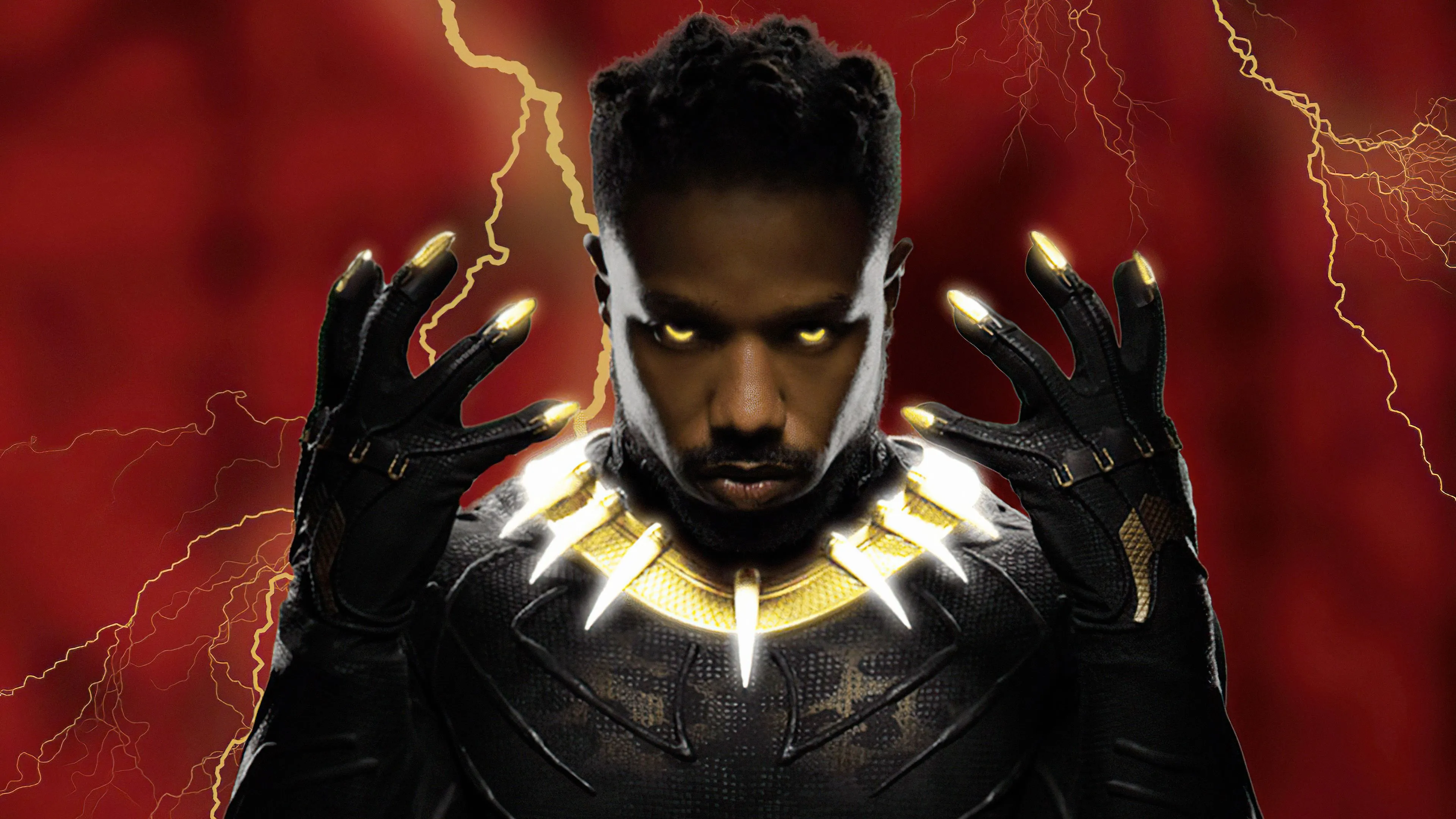 Killmonger Black Panther Wakanda Forever Wallpaper, HD Movies Wallpaper, 4k Wallpaper, Image, Background, Photos and Picture