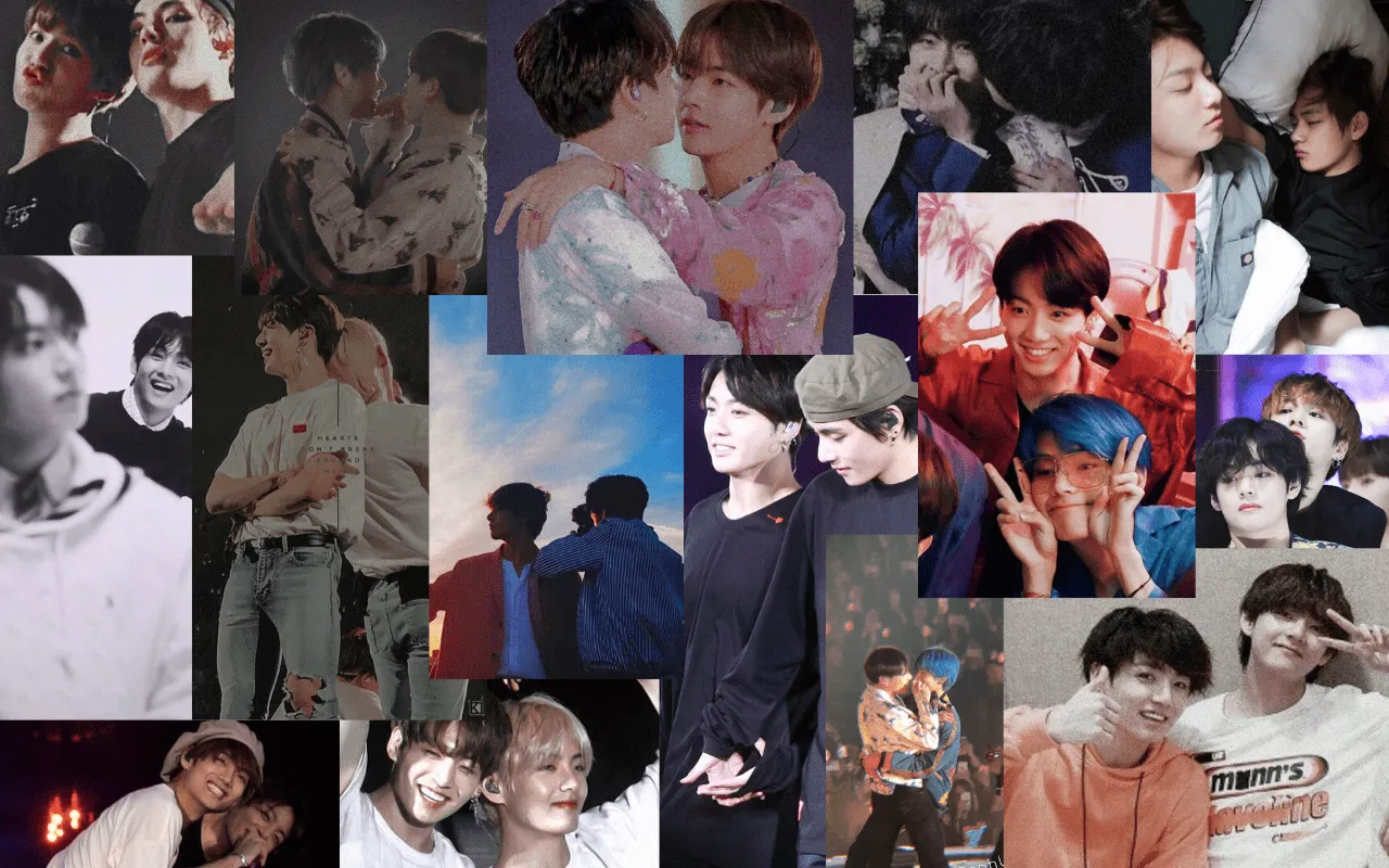 BTS Taekook Computer Wallpaper