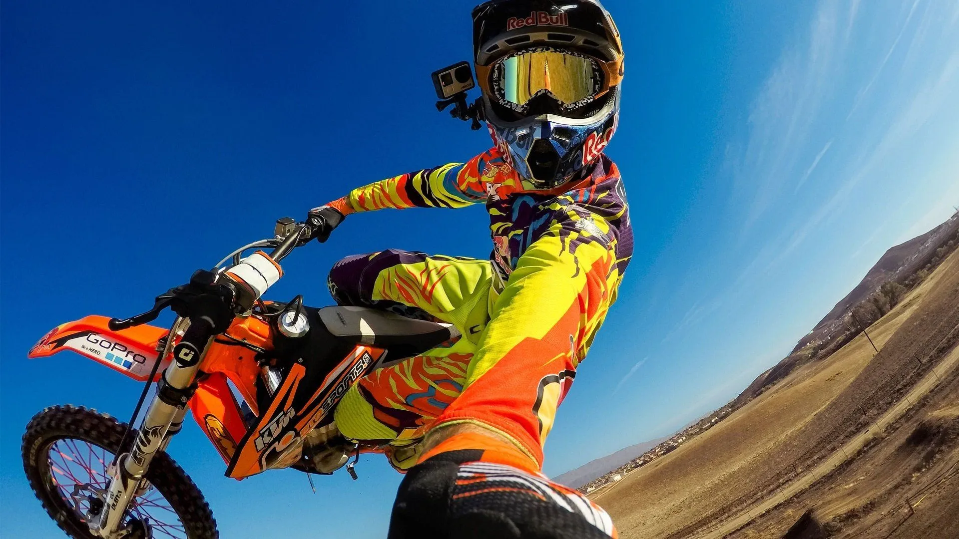 Dynamic Motocross Action Wallpaperx1080