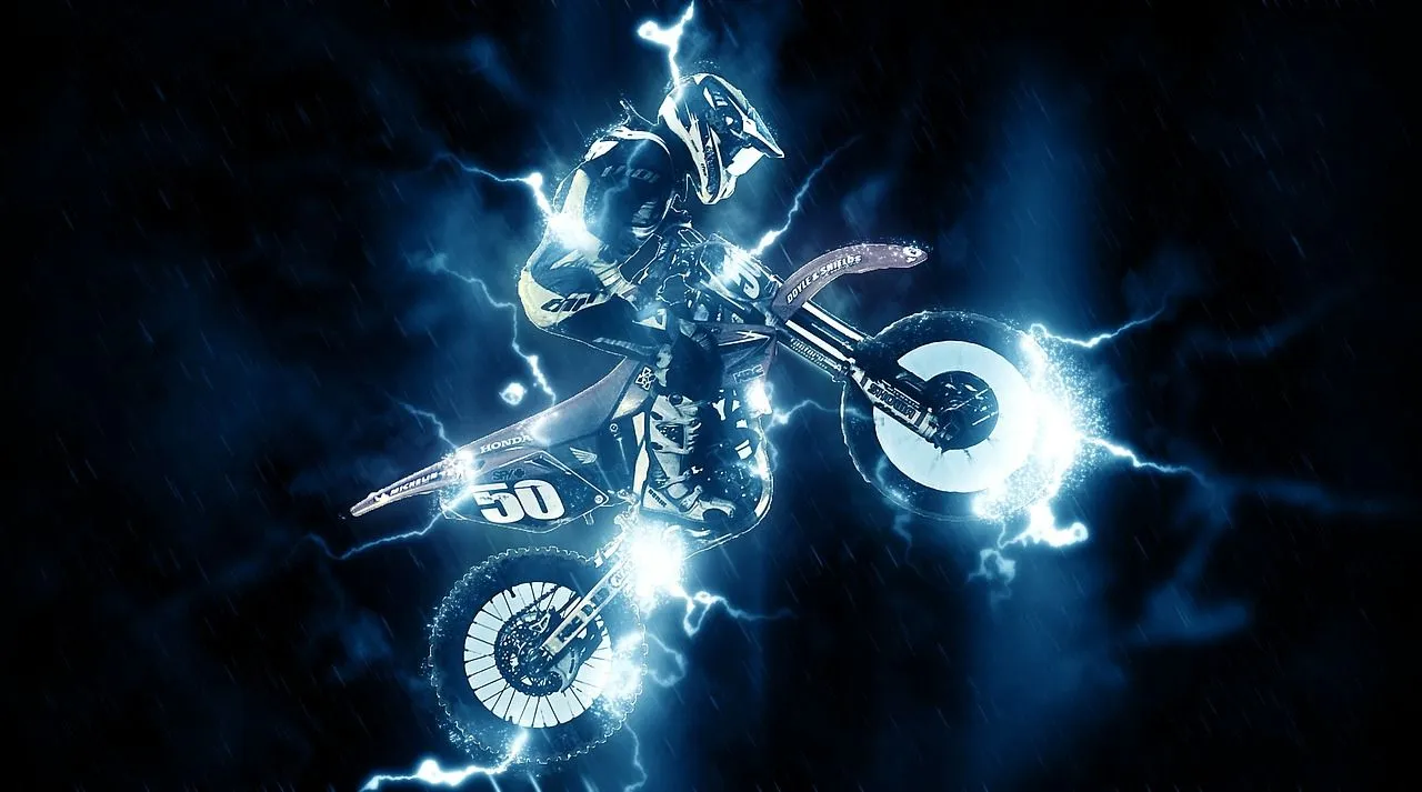 Download Motocross Race Sport. Royalty Free Stock Illustration Image