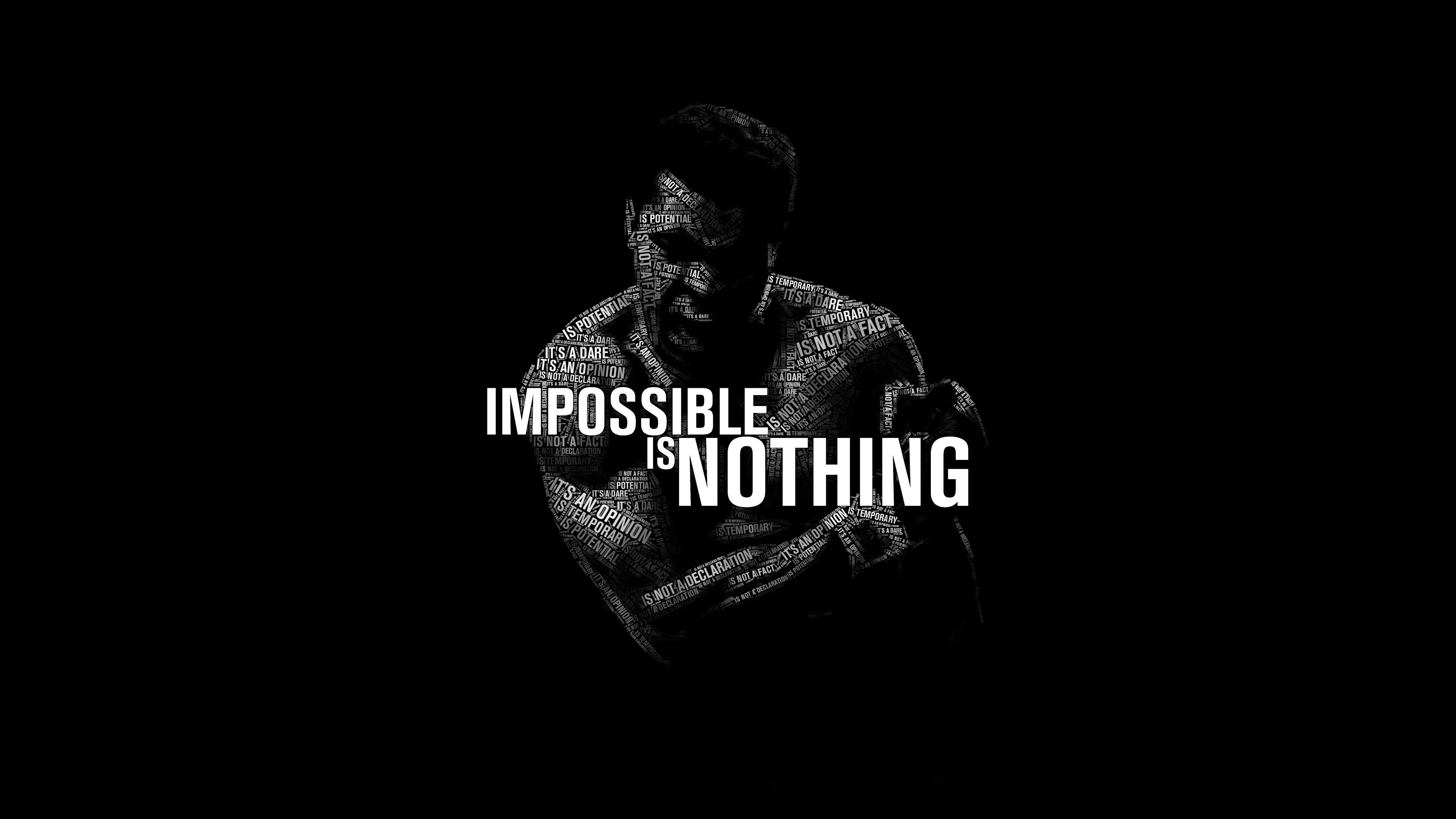 Muhammad Ali Wallpaper 4K, Boxer, Nothing is Impossible