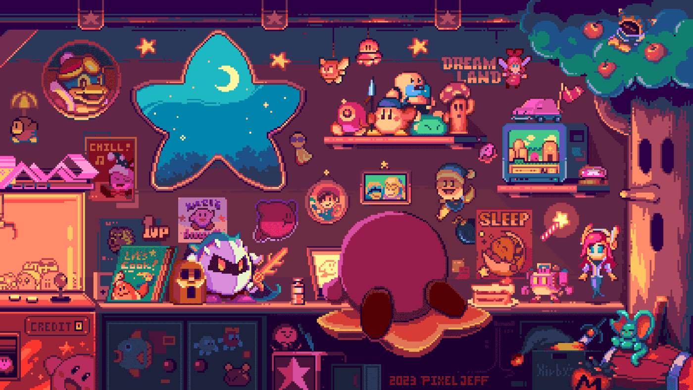Kirby's Chill Land - Behance