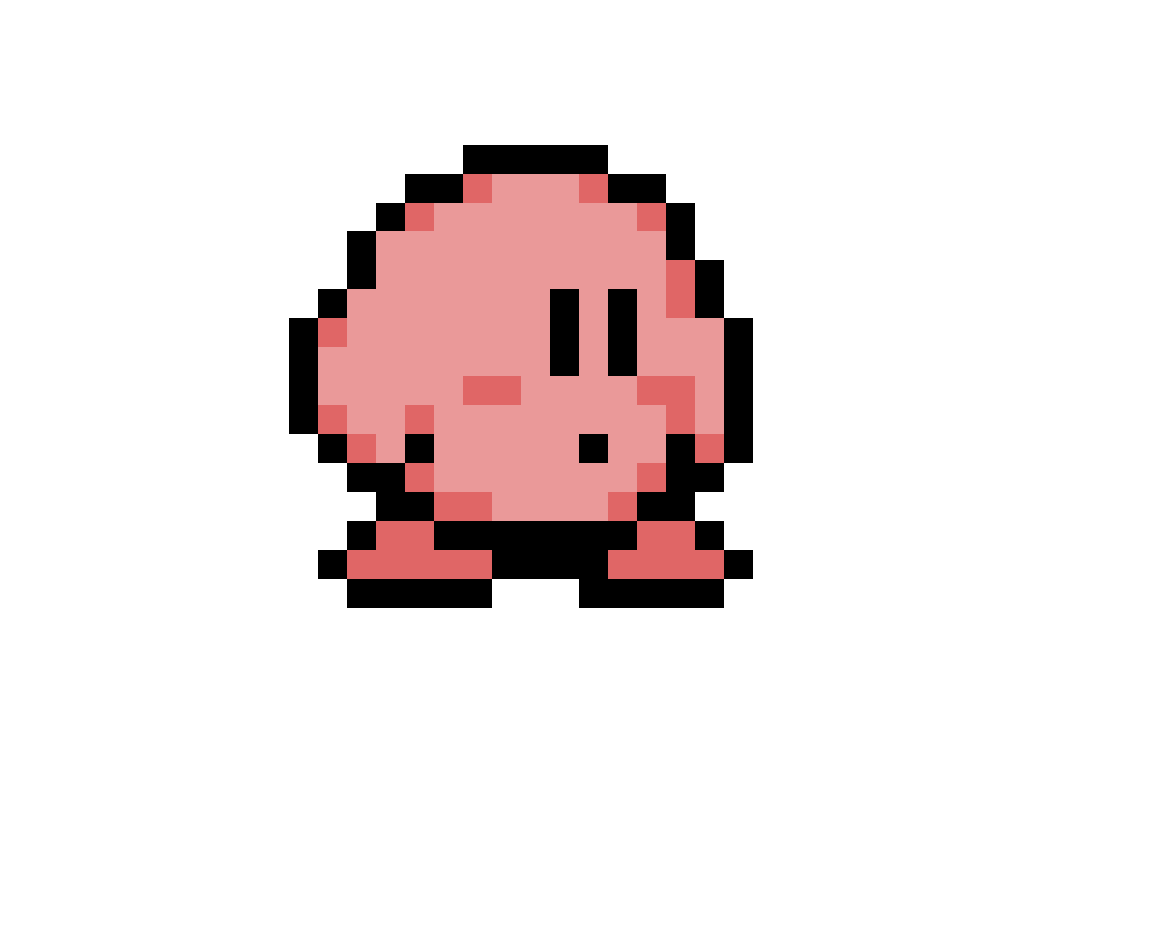Kirby pixel art