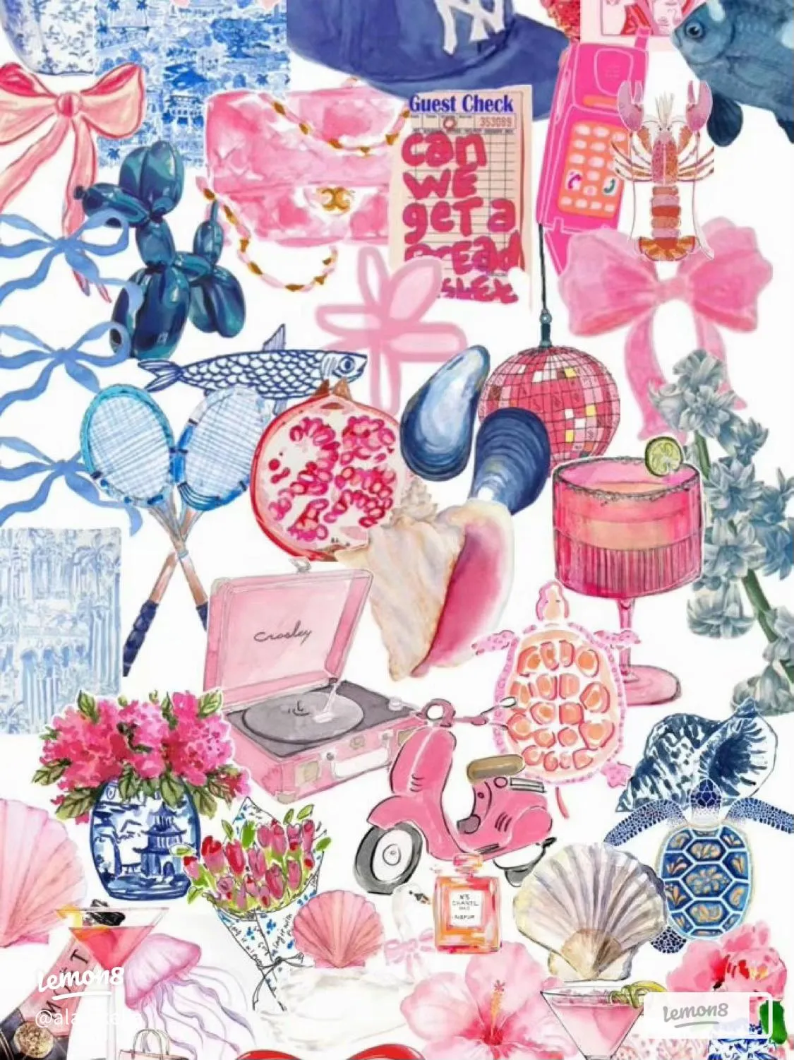 My Fave Summer Wallpaper: Cute Pink & Coastal Aesthetic Ideas