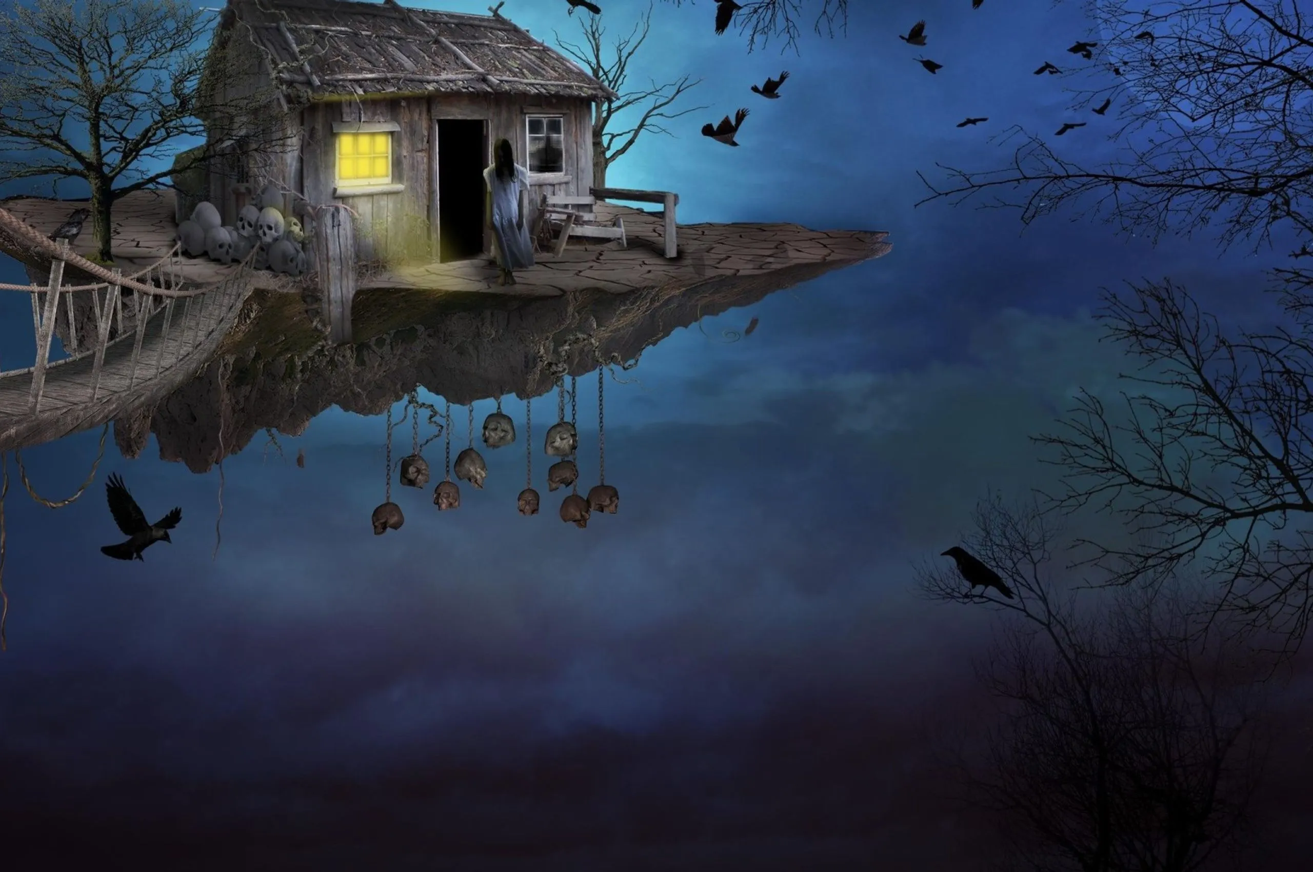 Gothic Fantasy House Chromebook Pixel , HD 4k Wallpaper, Image, Background, Photos and Picture