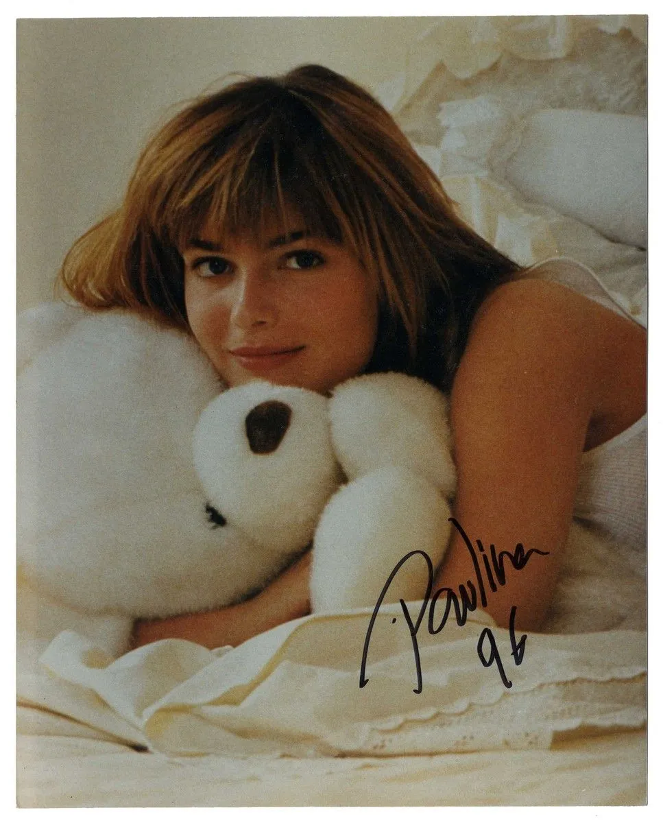 Paulina Porizkova 8x10 Signed Photo/ Mike Wehrmann COA