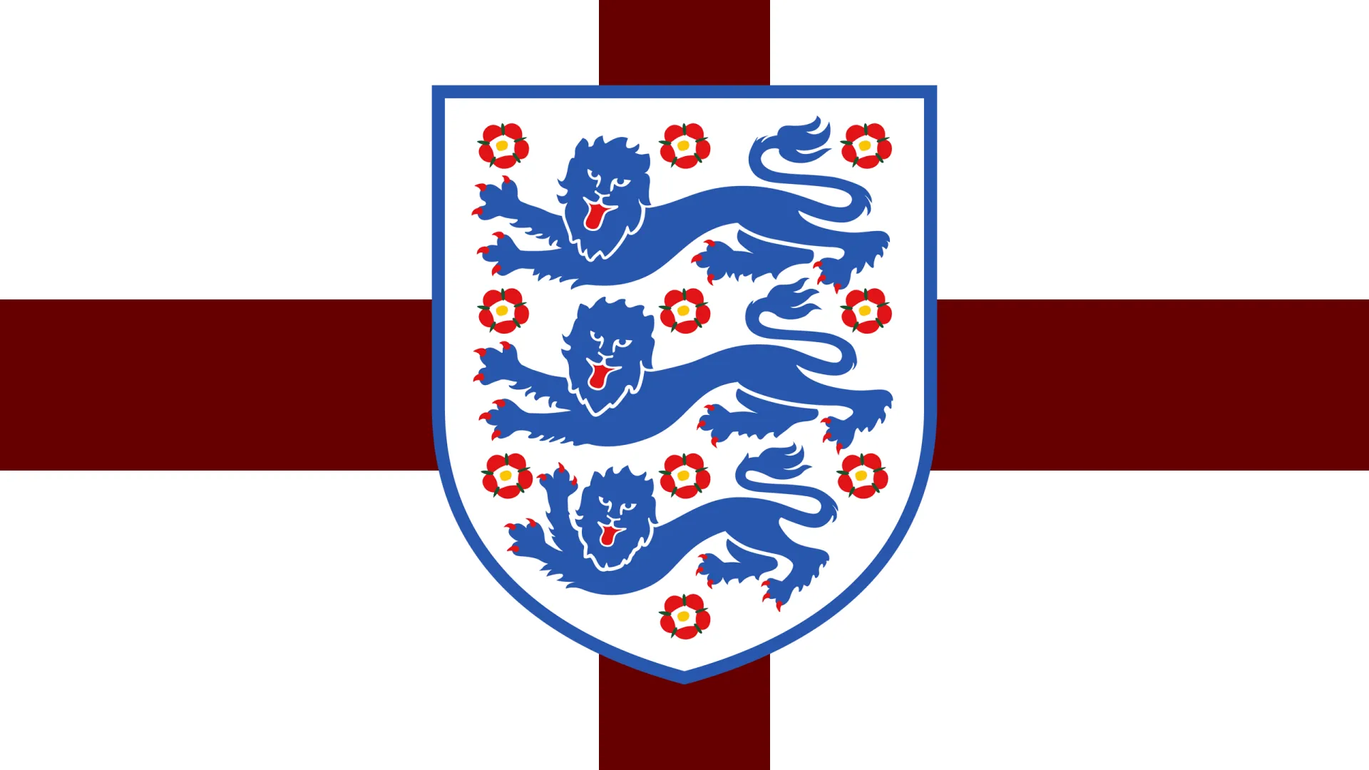 England Flag Wallpaper Badge
