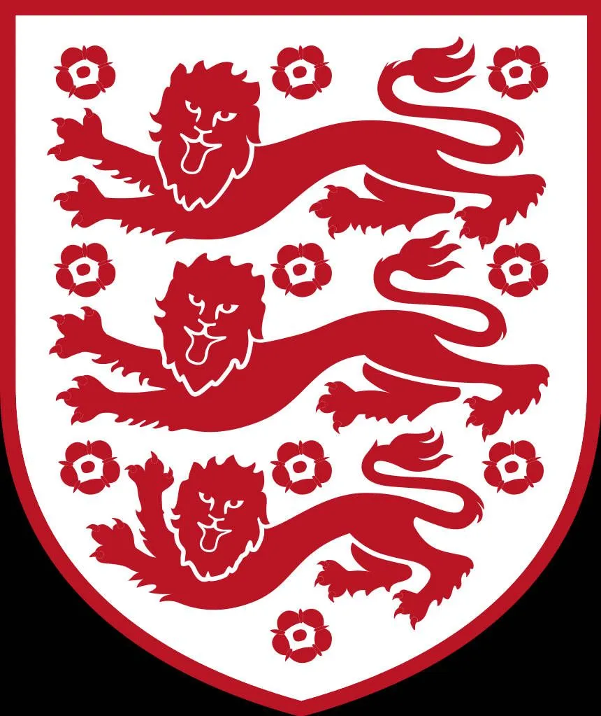 Download England Football Red Crest Only Wallpaper