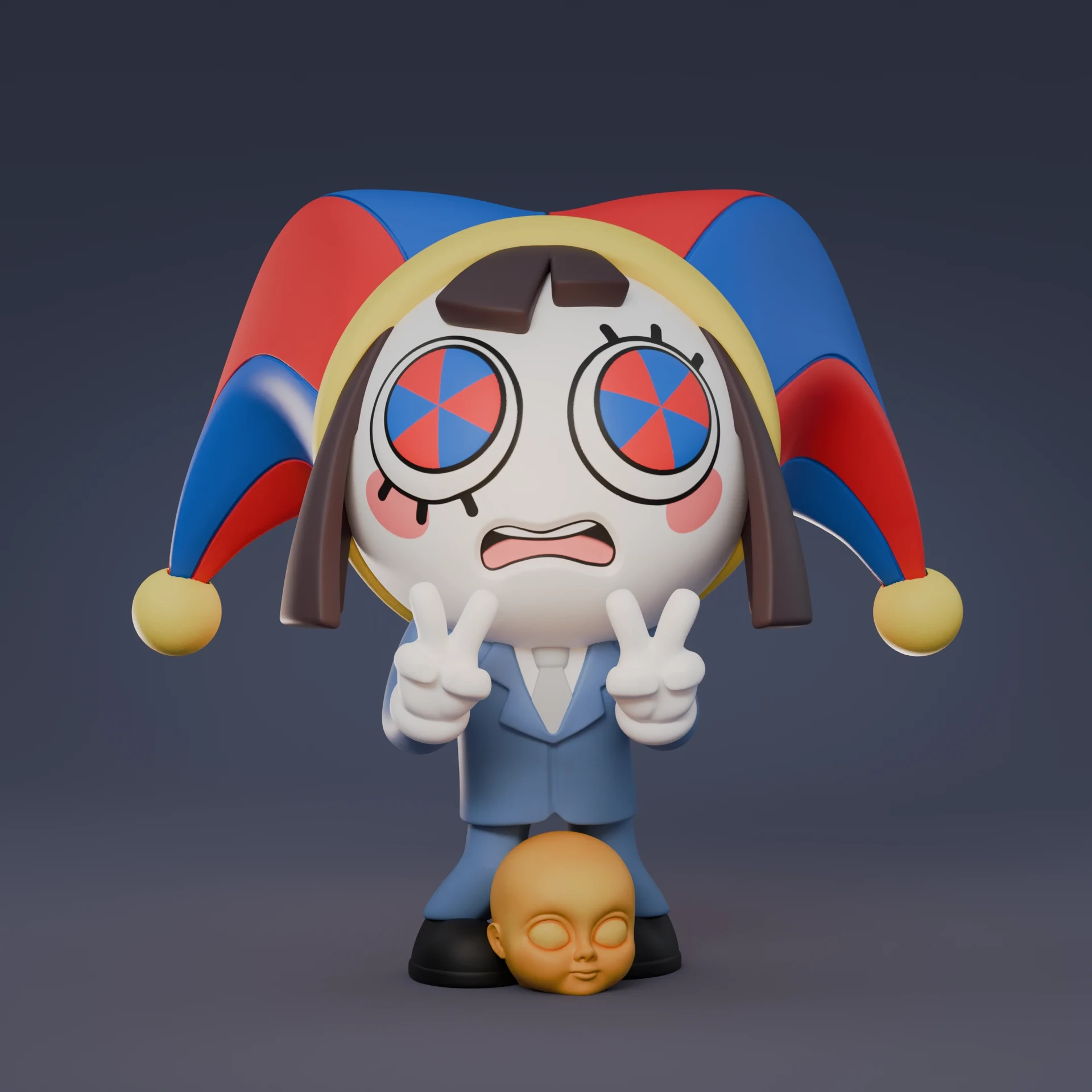 President Pomni Circus Animiniz: Costume Adventure Series