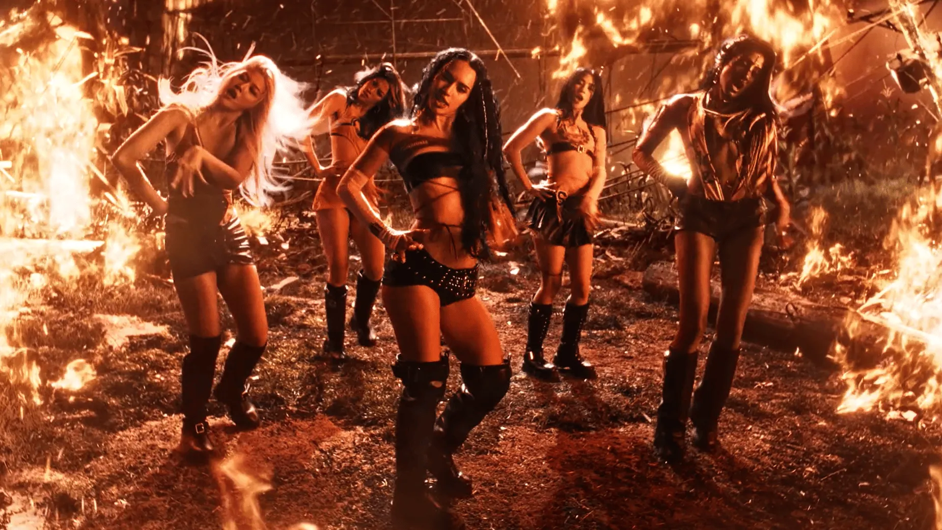 LE SSERAFIM, ILLIT and KATSEYE Unite for 'ICONIC BY MISTAKE' Music Video