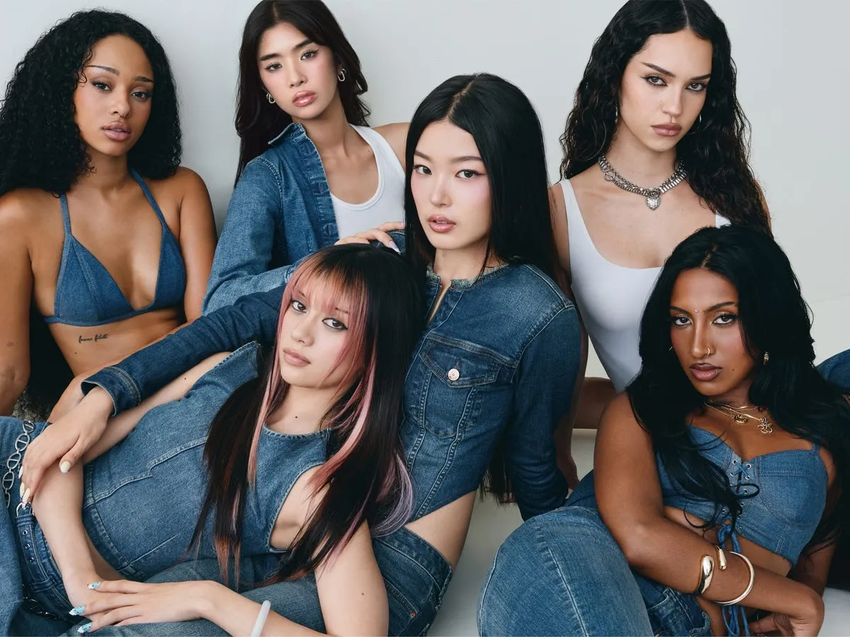 Katseye On Their New 2000s Inspired Gap Denim Campaign