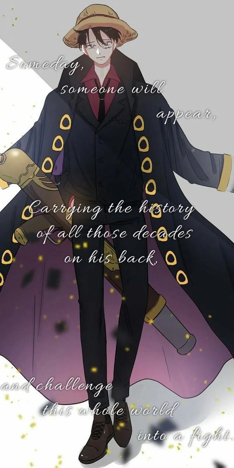HD one piece quote wallpaper