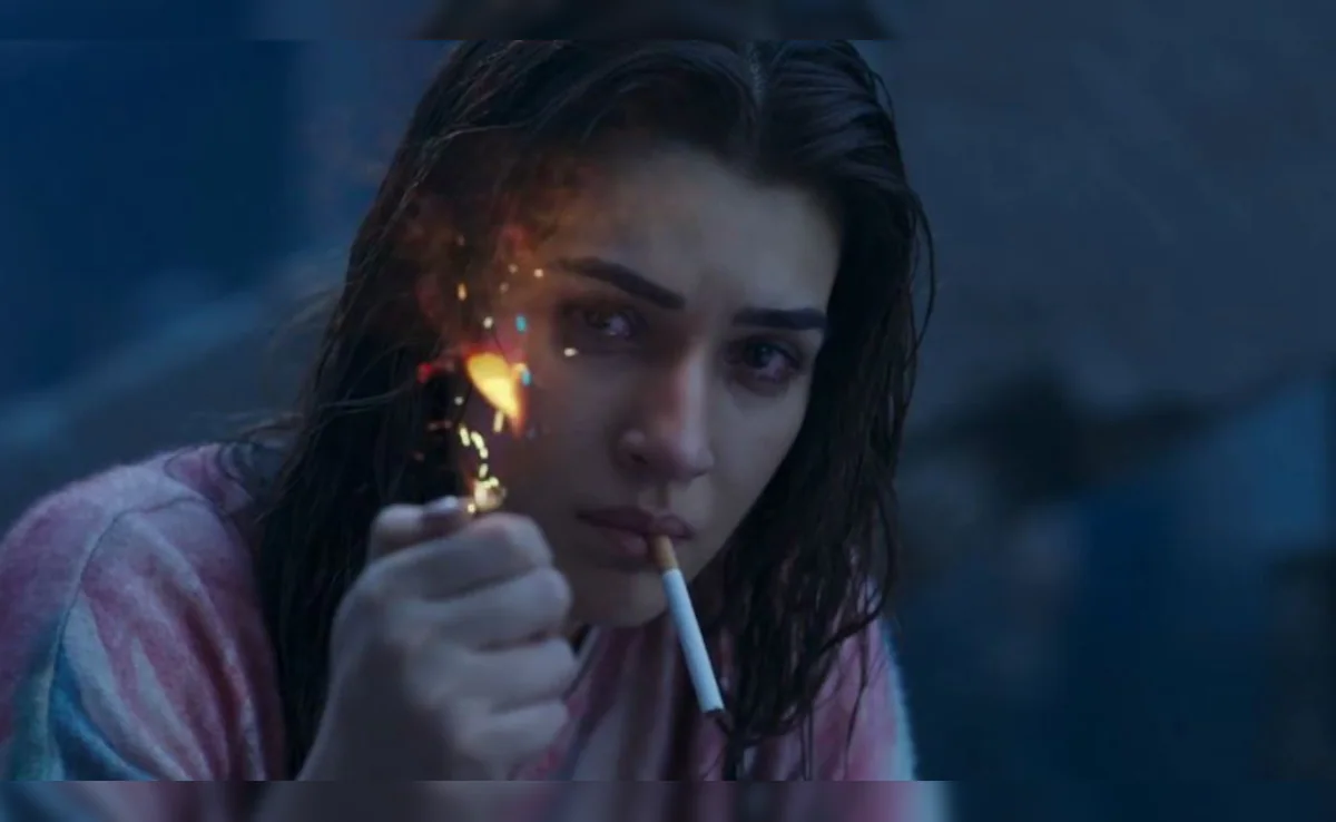 Kriti Sanon Spotted Shooting In Her Hometown Delhi For Aanand L Rai's <i> Tere Ishk Mein</i>
