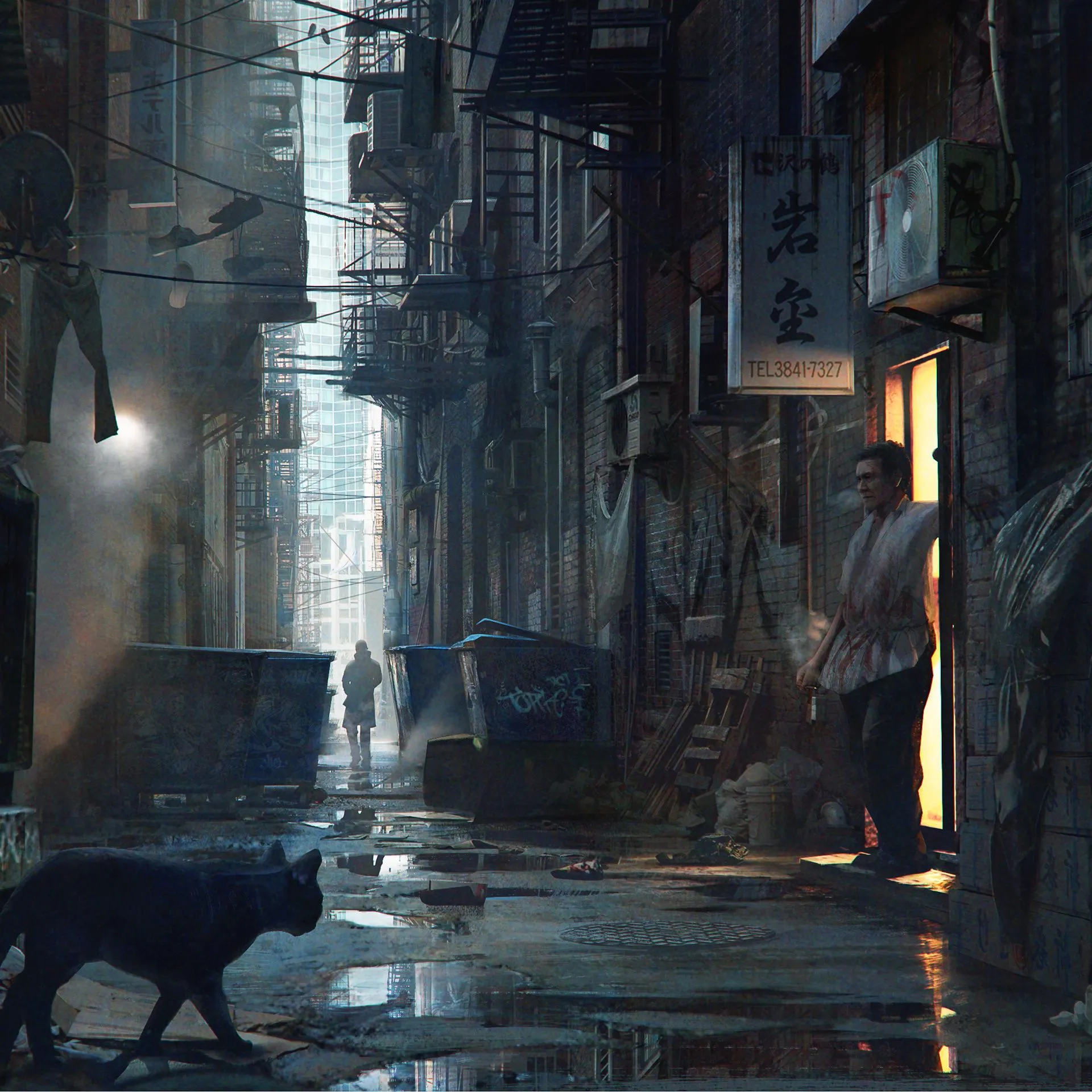 Concept Art: Become Human. Image - Behance