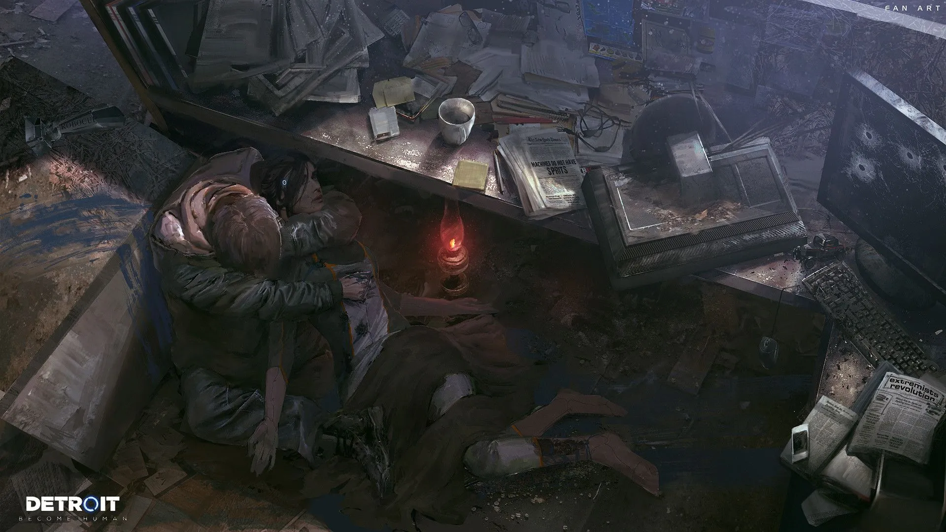 Detroit Become Human fanart