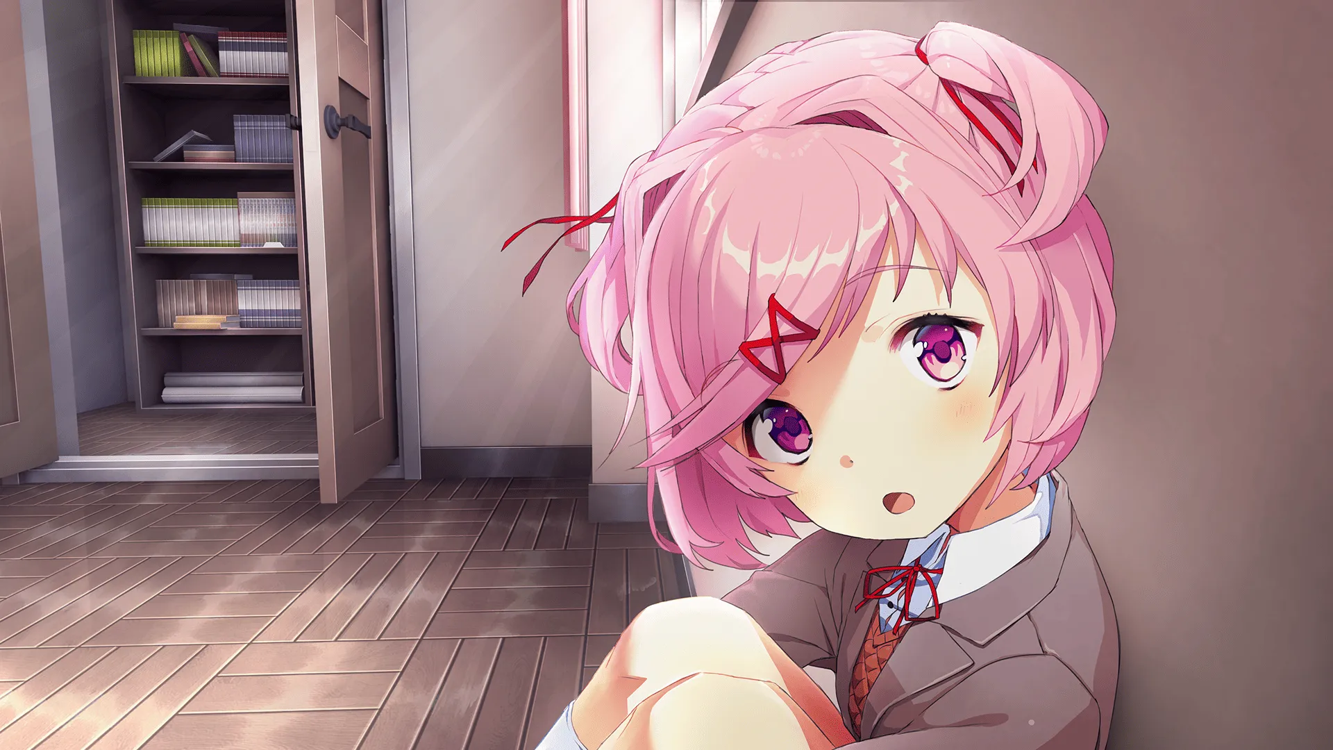 Natsuki from Doki Doki Literature Club!