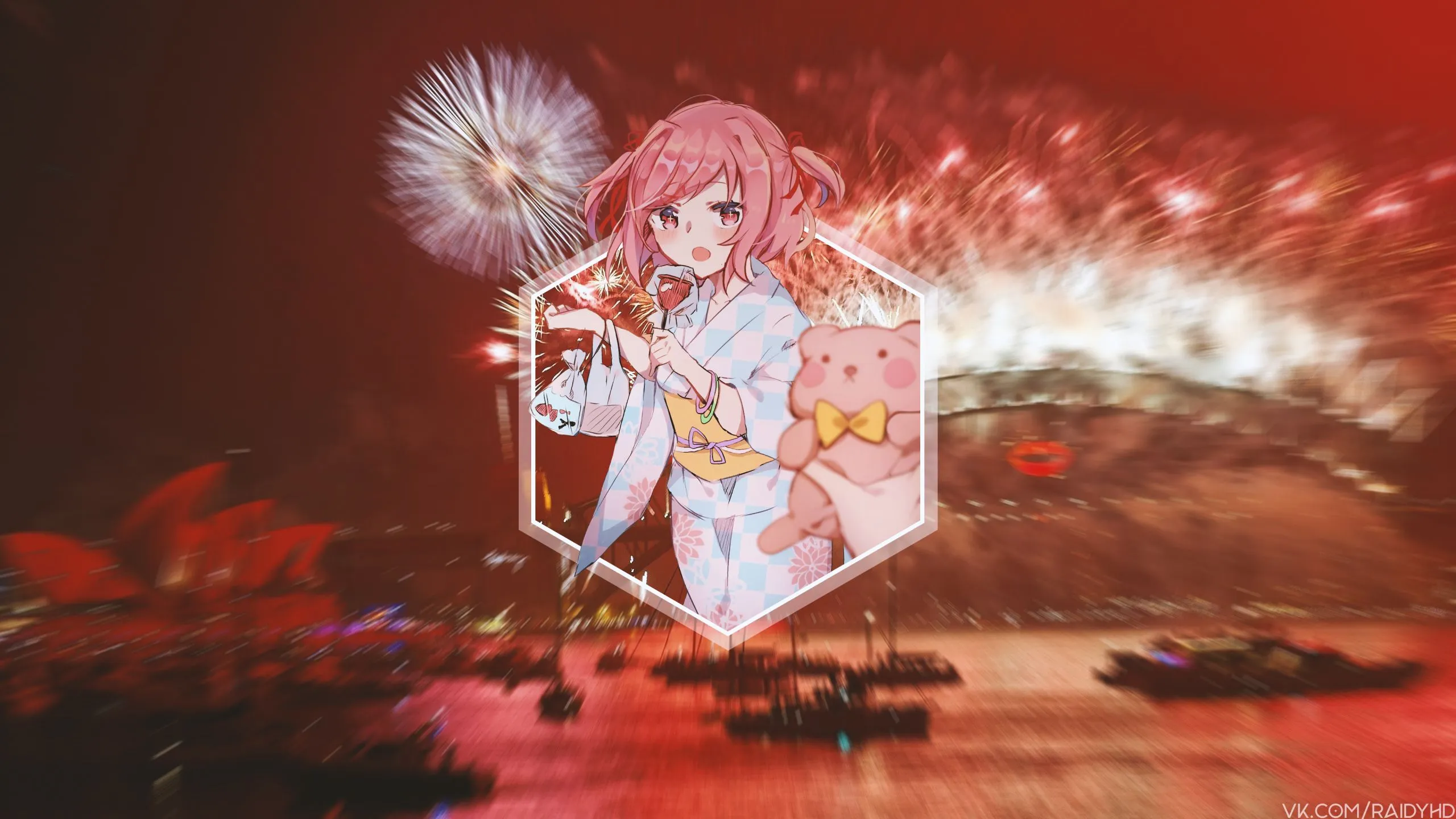 Natsuki. Desktop wallpaper. 2560x1440