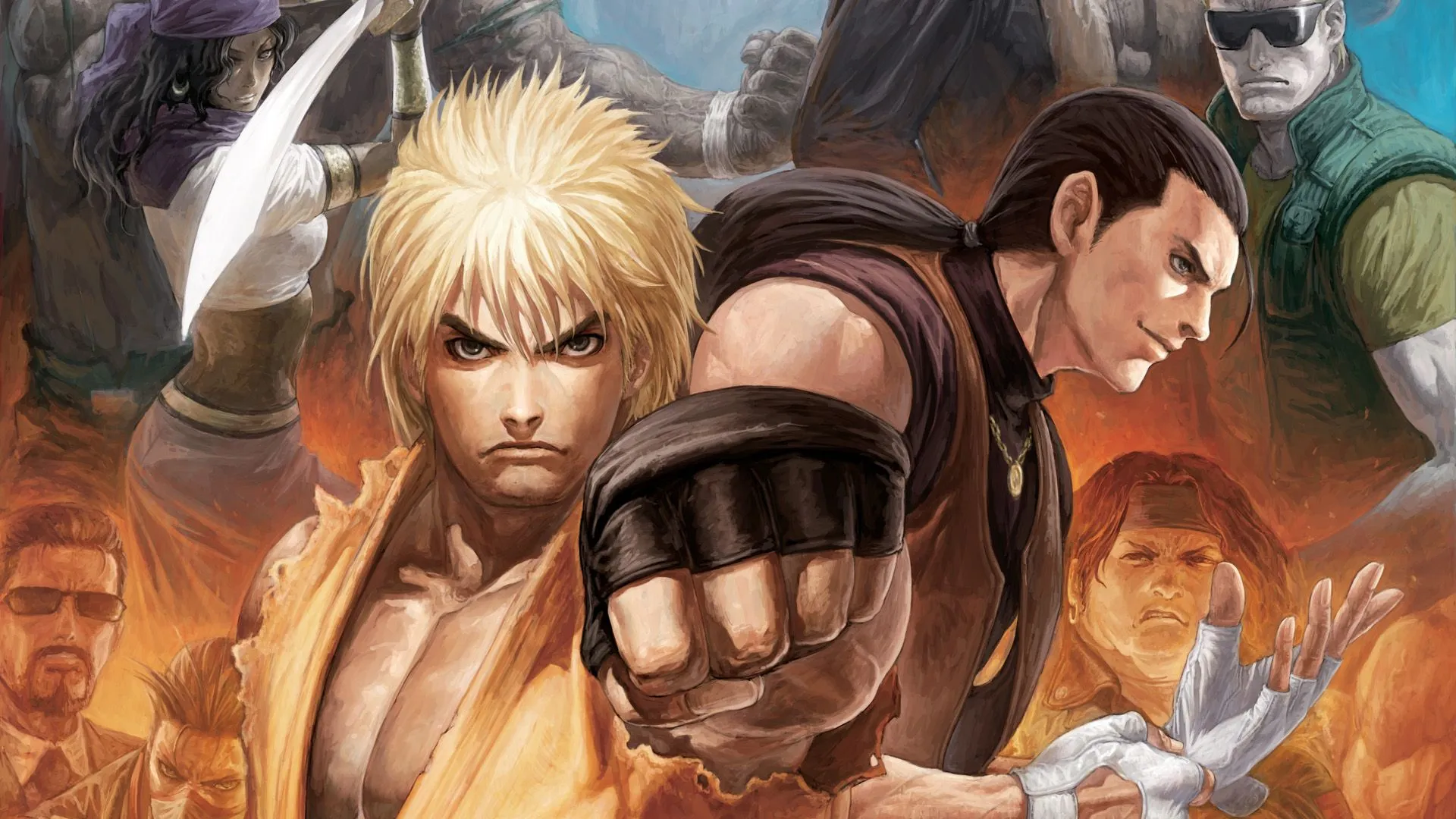Download Video Game Art Of Fighting HD Wallpaperx1080