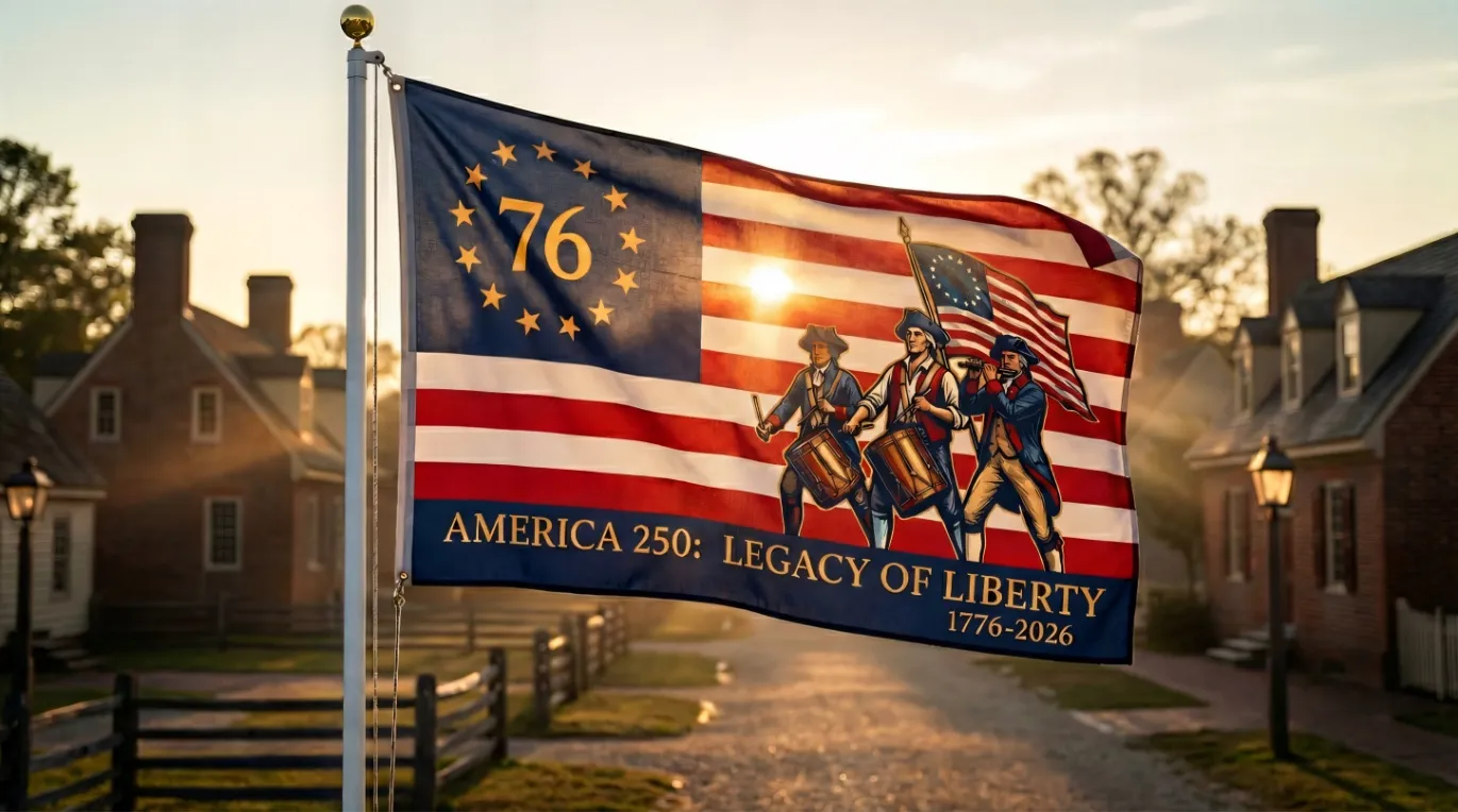 America 250: Legacy Of Liberty Flag (1776 2026)