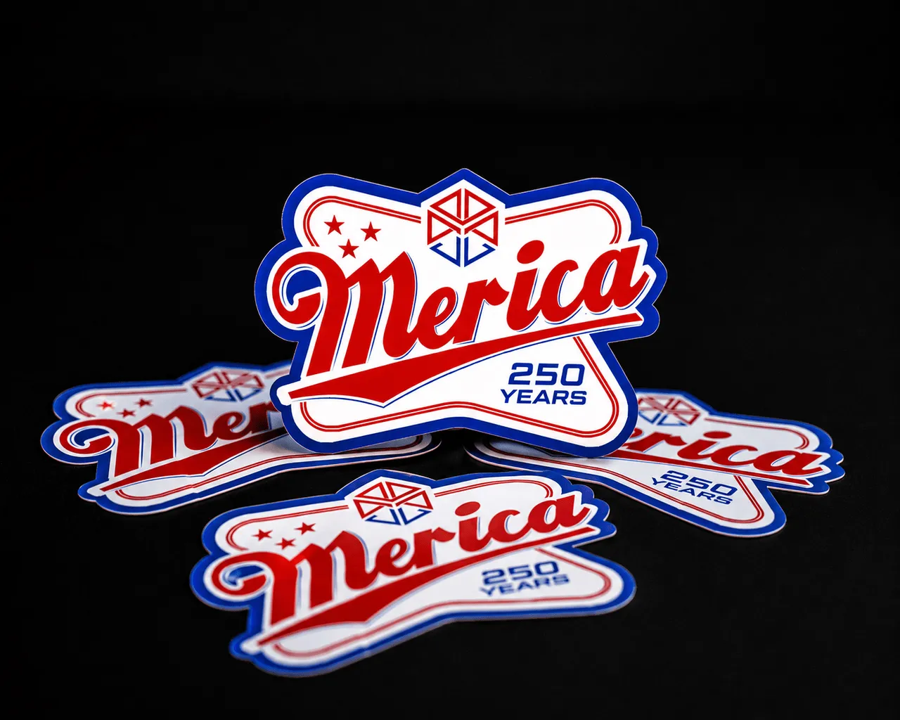 America 250th Anniversary Freedom Sticker