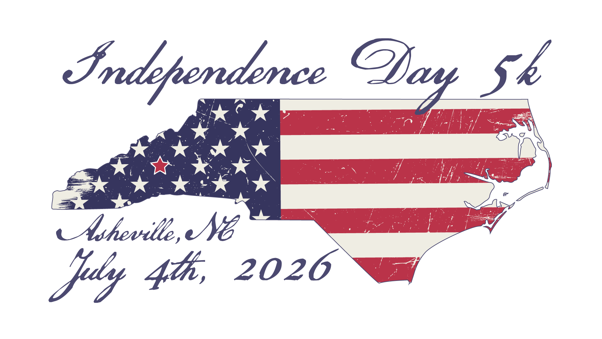 2026 Asheville Independence Day 5K 4th 5K Race Walk