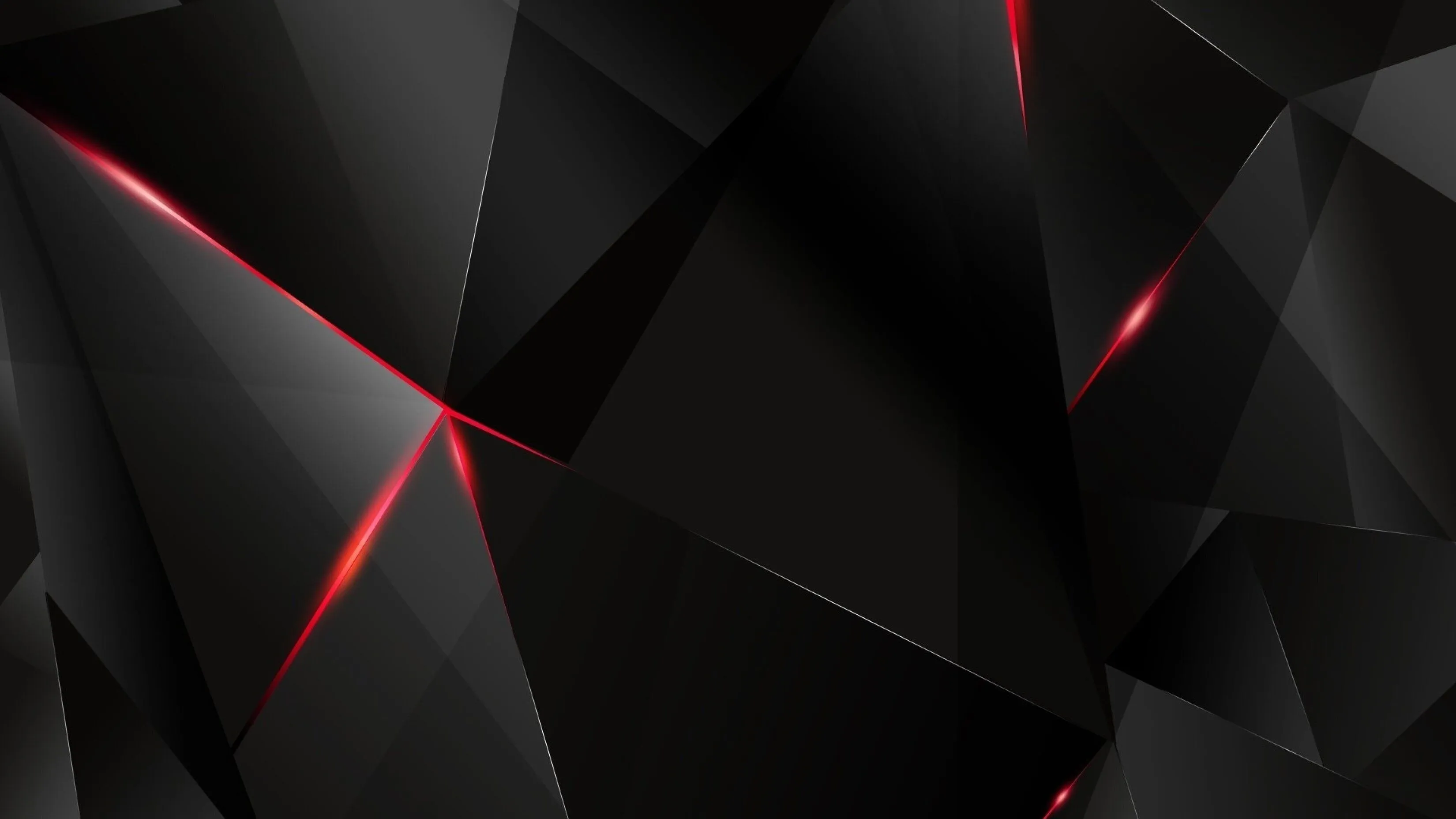 True HDR HD 4K Dark Mode Red Glow MacBook