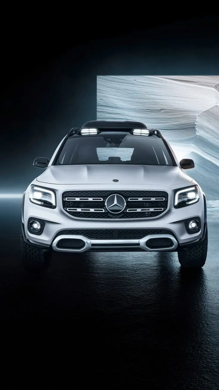 Mercedes Benz Concept GLB 2019 4K Ultra HD Mobile Wallpaper for iPhone & Android