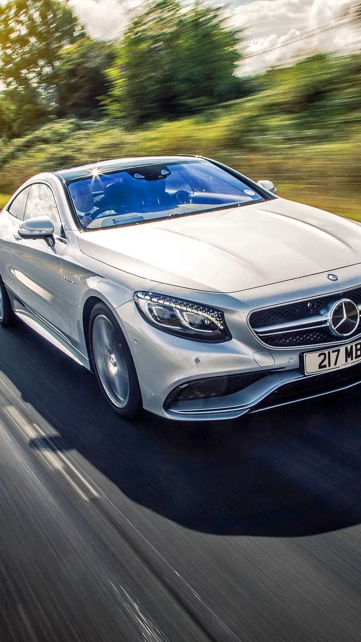 HD Wallpaper: Mercedes Benz S Class Coupe C217 201, Silver Mercedes Benz Coupe