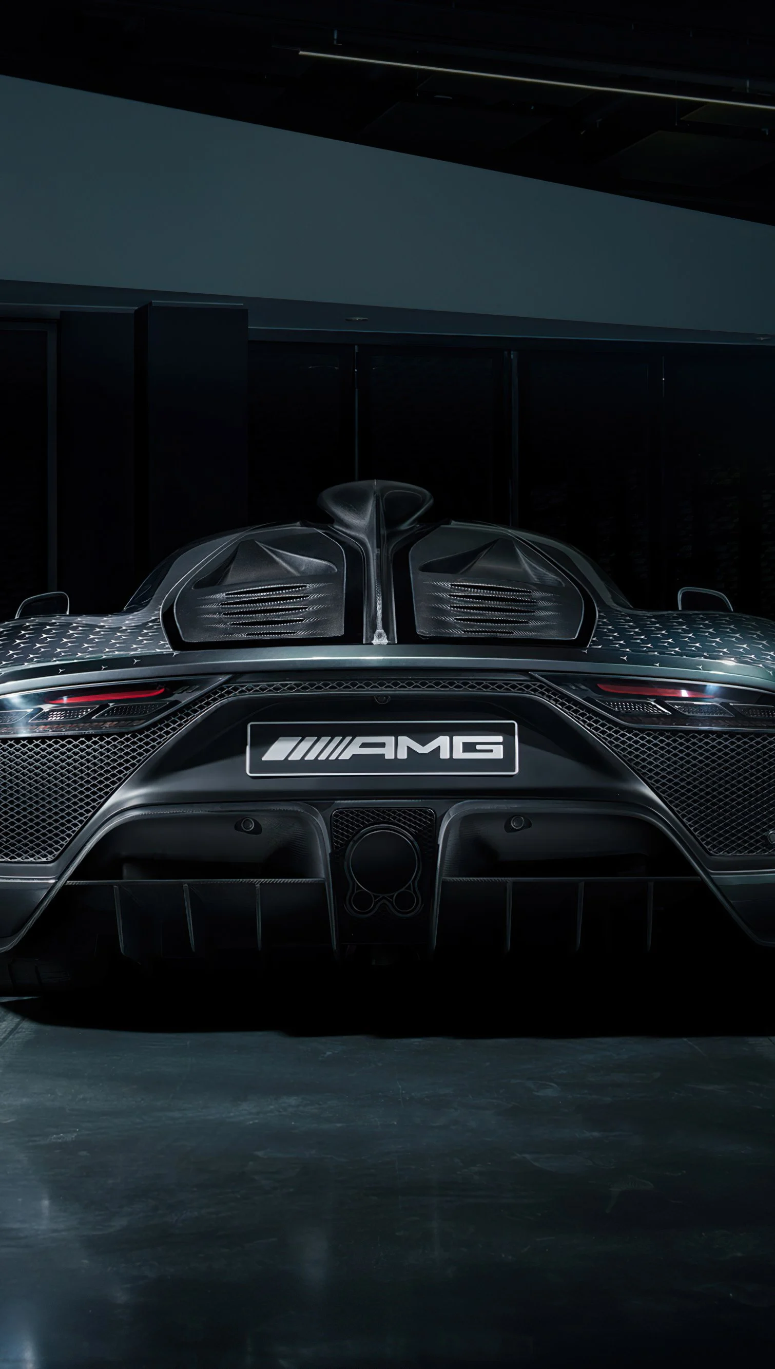 Mercedes AMG project one rear Wallpaper 4K for iPhone and Mobile Phone