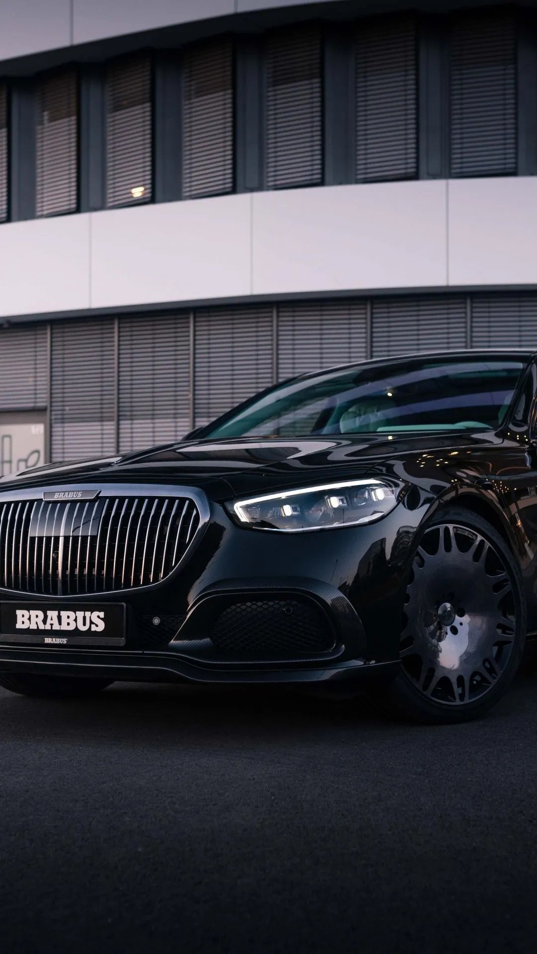 Brabus 600 Wallpaper 4K, Mercedes Benz S Class, Black cars