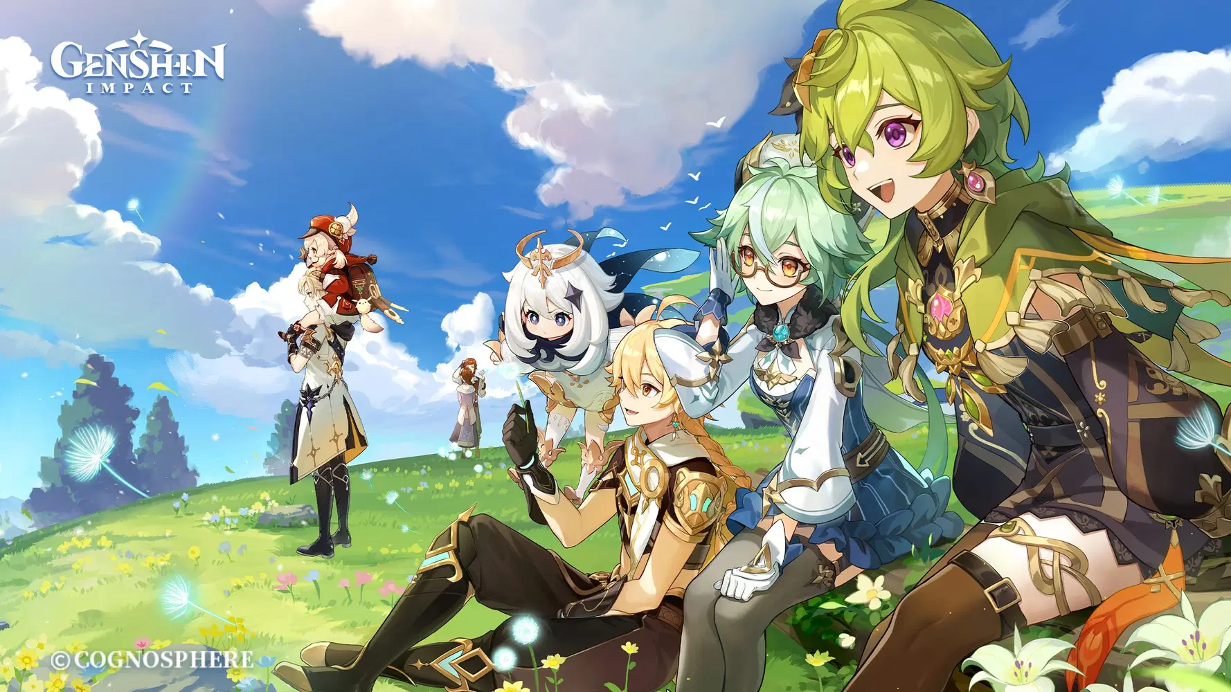 Heroes Of Monstadt Wallpaper Background! Genshin Impact